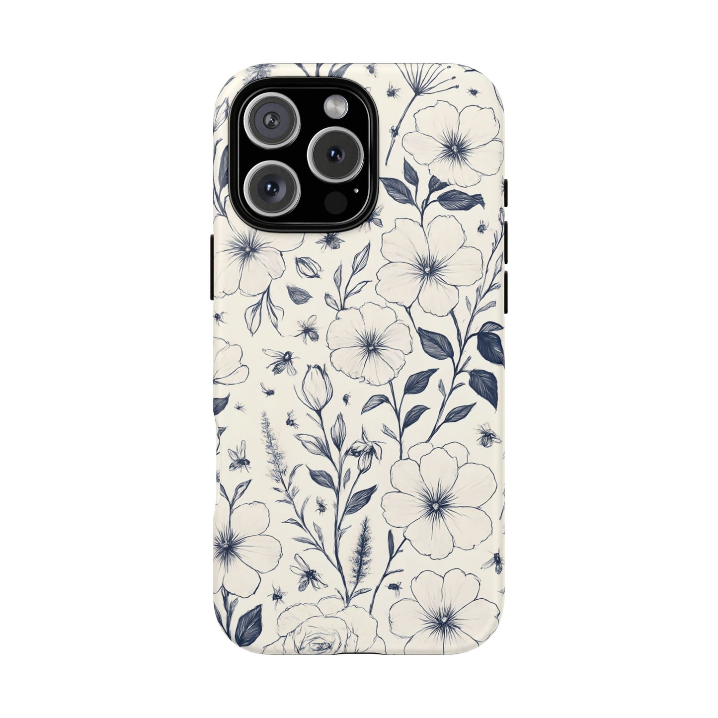 Châteaucore Floral Phone Case compatible with  iPhone 16 pro max plus 15 14 13 12 11 10 9 8 X Samsung,Pixel Soft Aesthetic Gift Idea for Her