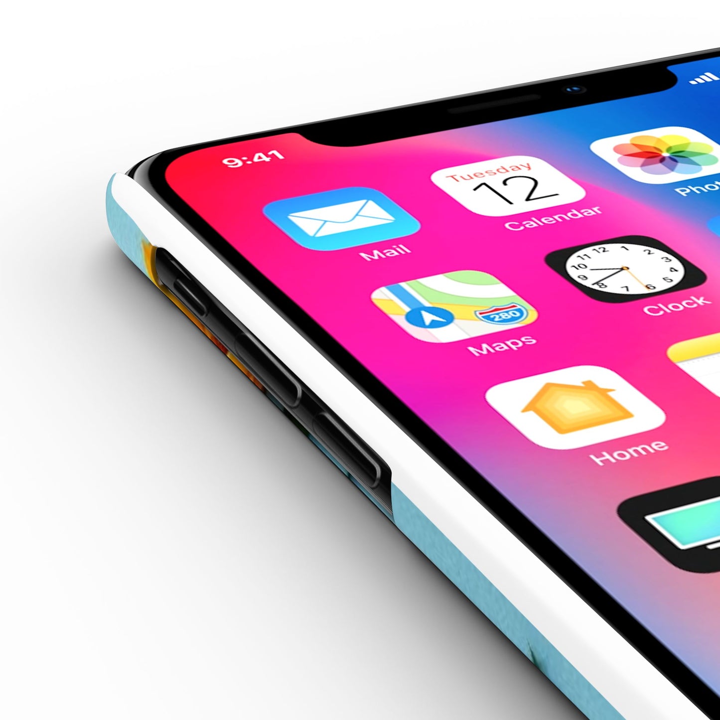 Floral Slim Phone Case, Smartphone Accessories, Gift for Her, Nature Lover Gift, Spring Decor, Cute Phone Cover