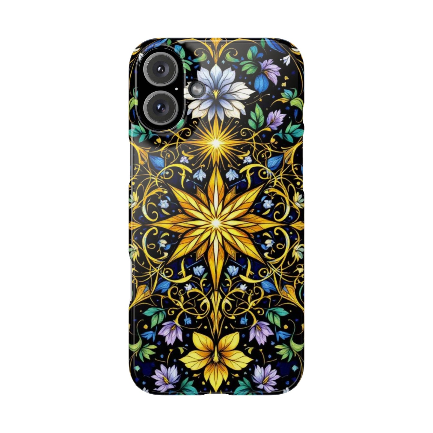 Elegant Floral Phone Case - Slim Phone Cases, Artistic Cases for Nature Lovers, Gift for Birthdays, Holidays, Spring Decor