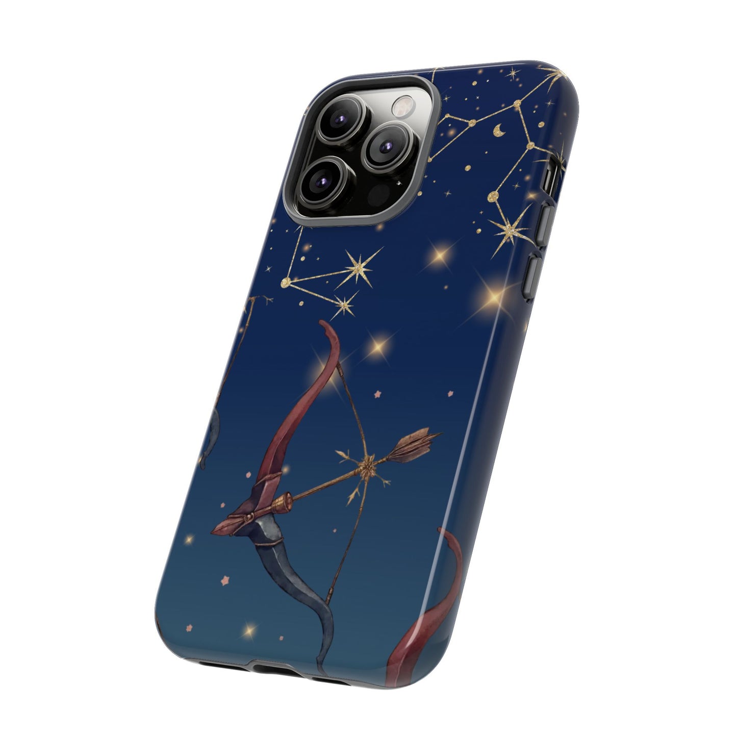 Sagittarius Zodiac Phone Case, Astrology Gift for Her, Celestial Star Sign Cover, Birthday Gift, Compatible with iPhone, Galaxy, Pixel