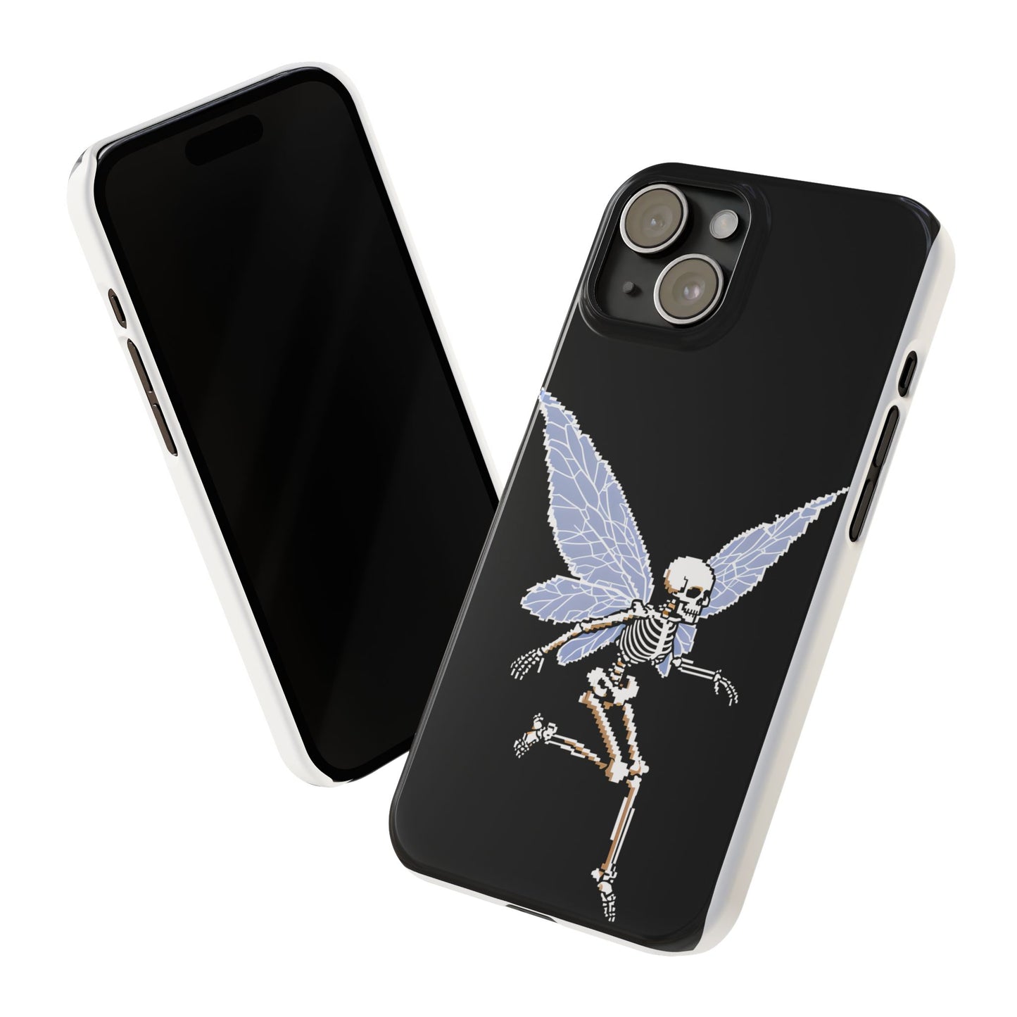 Halloween Slim Phone Case - Creepy Cute Aesthetic, Goth Coquette Spooky Style, Compatible with iPhone, Galaxy, and Google Phones