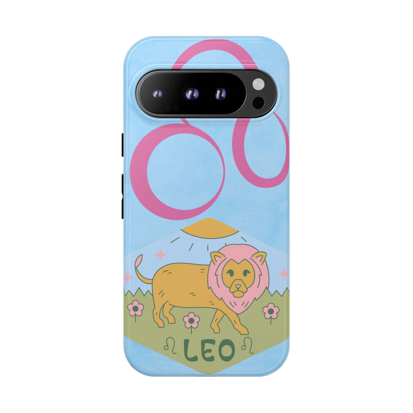 Leo Zodiac Phone Case, Astrology Gift for Her, Celestial Star Sign Cover, Birthday Gift, Compatible with iPhone, Galaxy, Google Phones