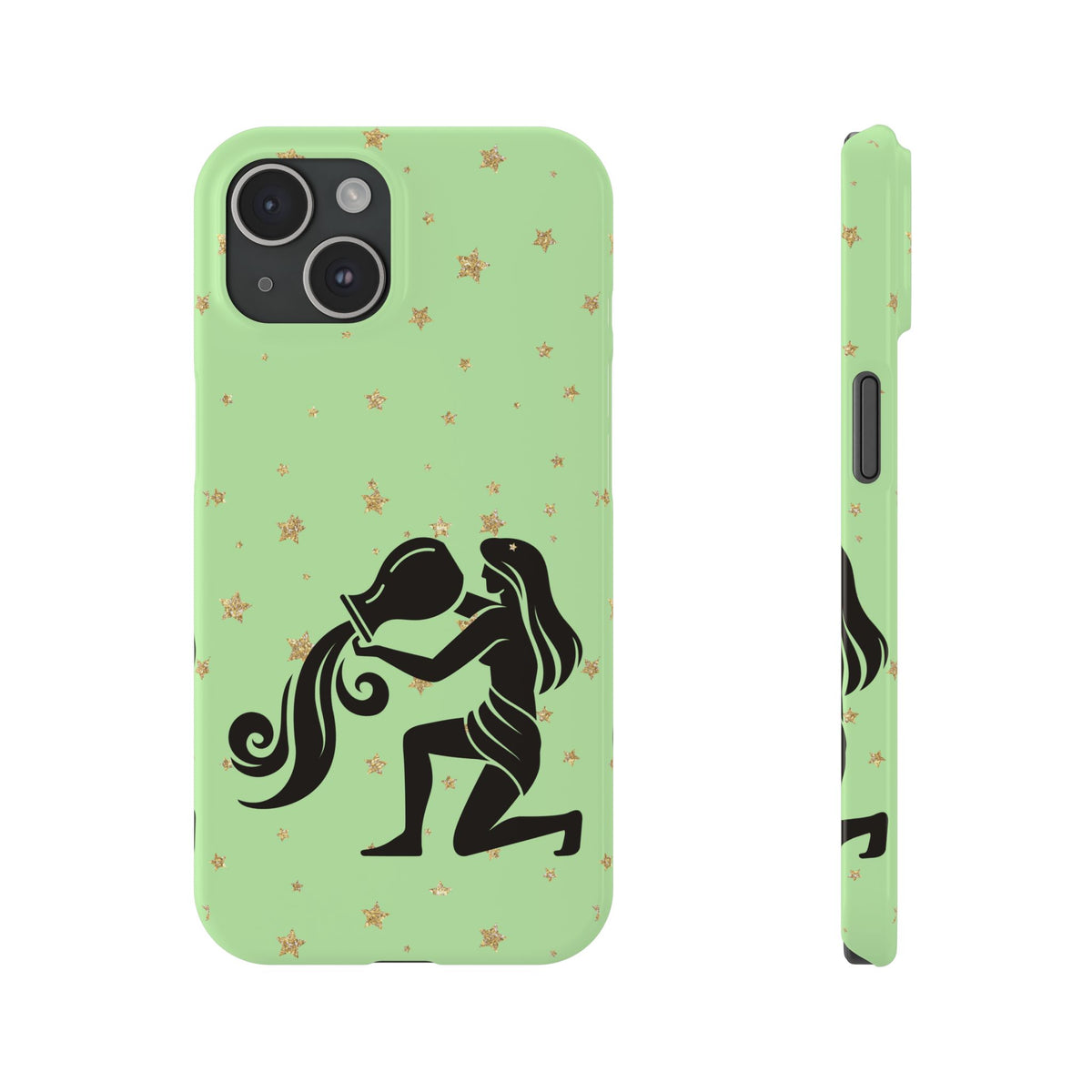 Virgo Zodiac Slim Phone Case, Astrology Gift for Her, Celestial Star Sign, Birthday Gift, Compatible with iPhone 17, 16, 15, 14, 13