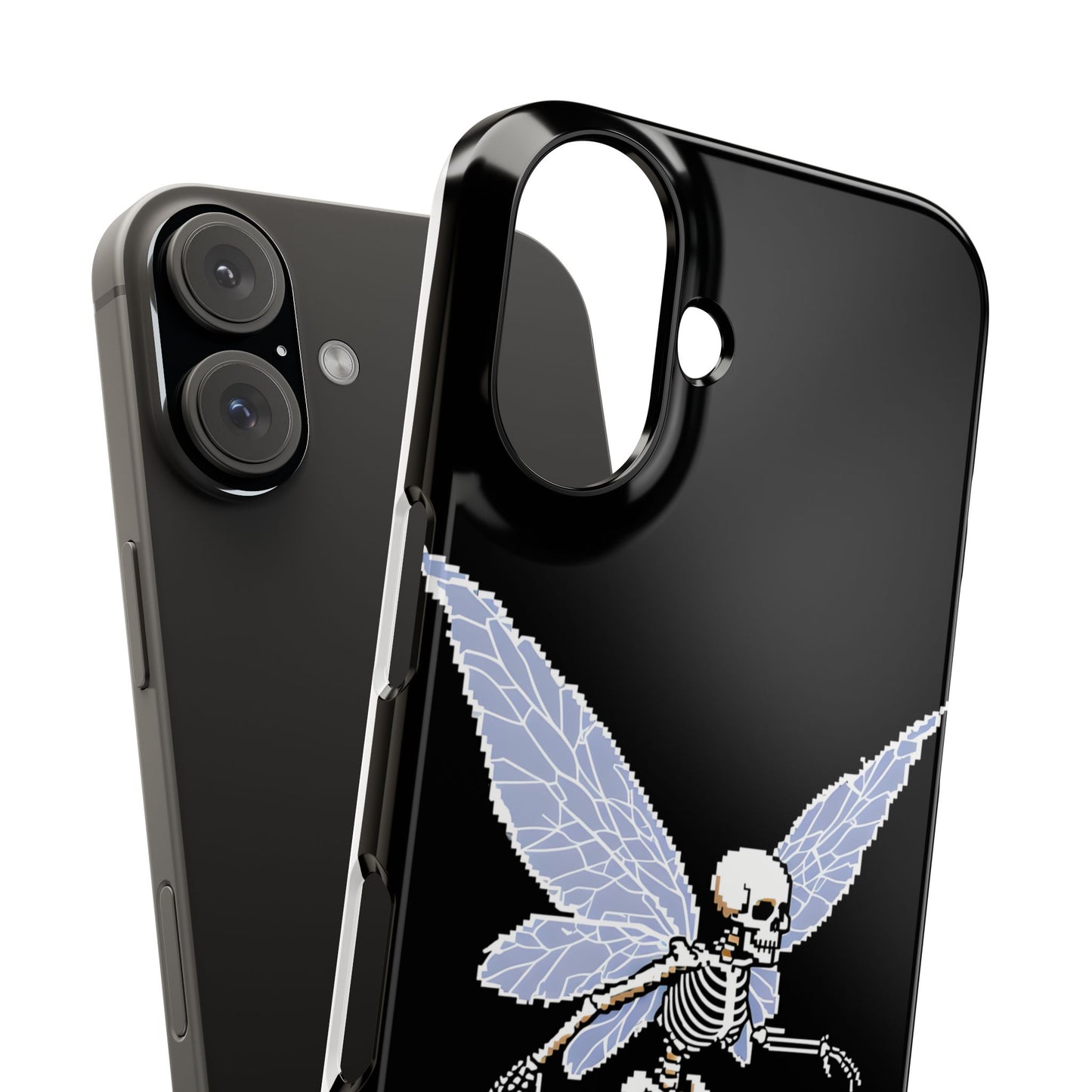 Halloween Slim Phone Case - Creepy Cute Aesthetic, Goth Coquette Spooky Style, Compatible with iPhone, Galaxy, and Google Phones