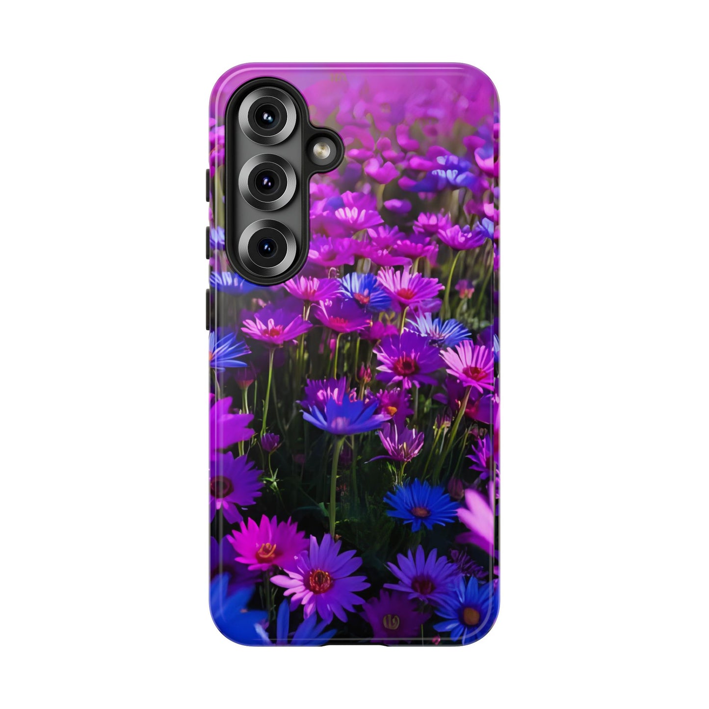 Wildflower Meadow Phone Case, Colorful Floral Garden Aesthetic, Vibrant Tough Phone Case, Compatible with iPhone, Galaxy, Google