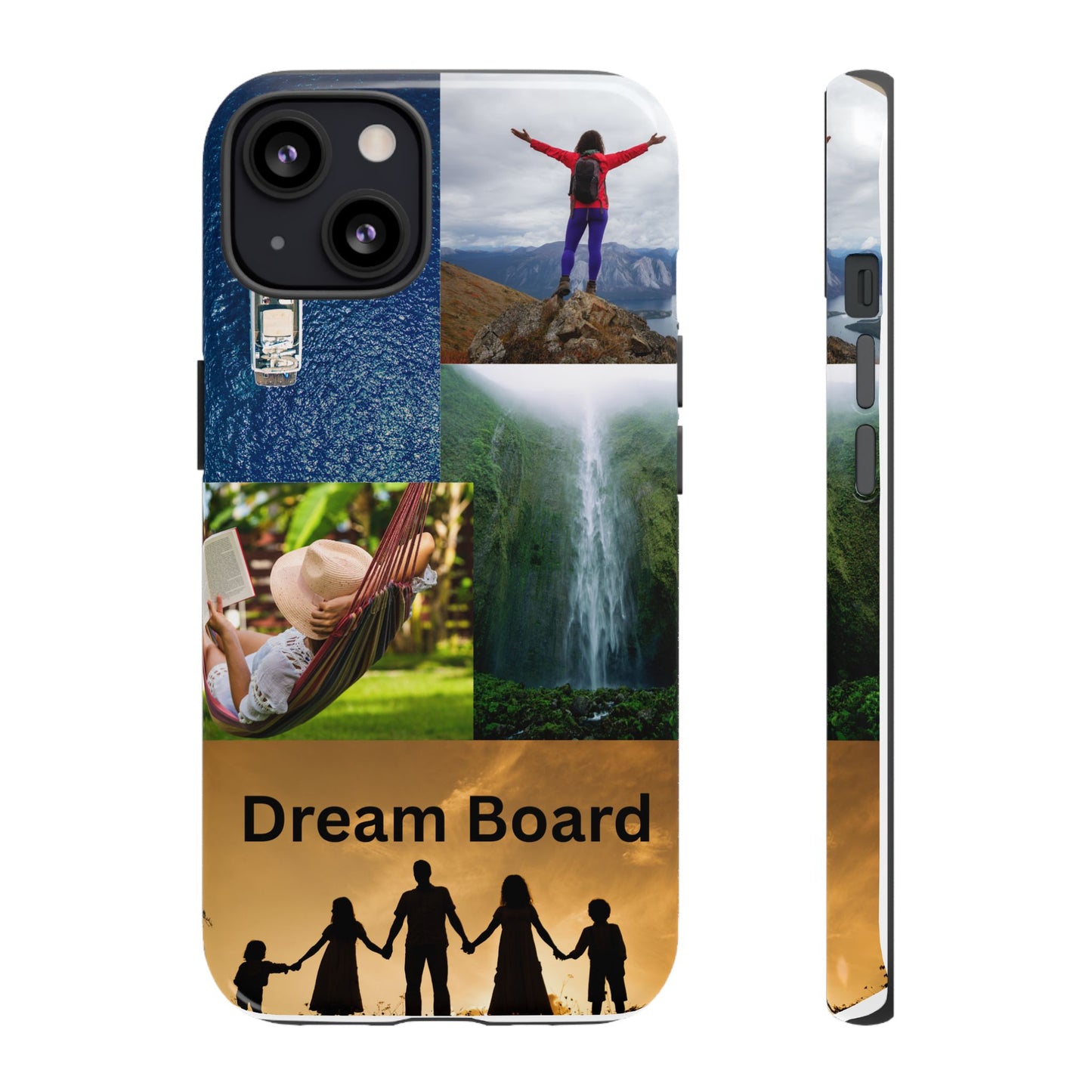 Dream Board Phone Case | Tough Cases for Adventure Seekers, Inspirational Phone Accessories, Custom Phone Covers, Unique Gift Ideas, [...]