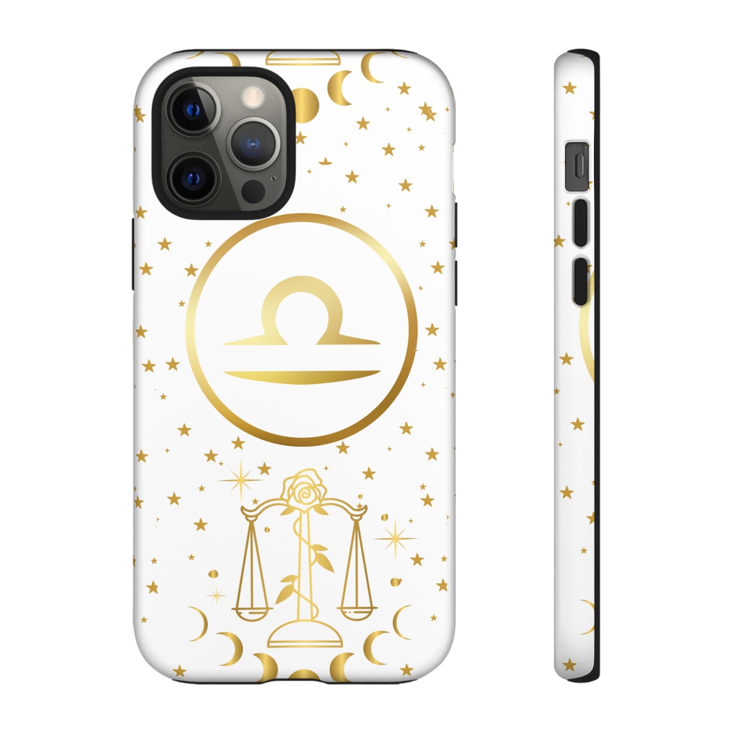 Libra Zodiac Phone Case - Astrology Gift for Her, Celestial Star Sign Cover, Birthday Gift, Compatible with iPhone, Galaxy, Google Phones
