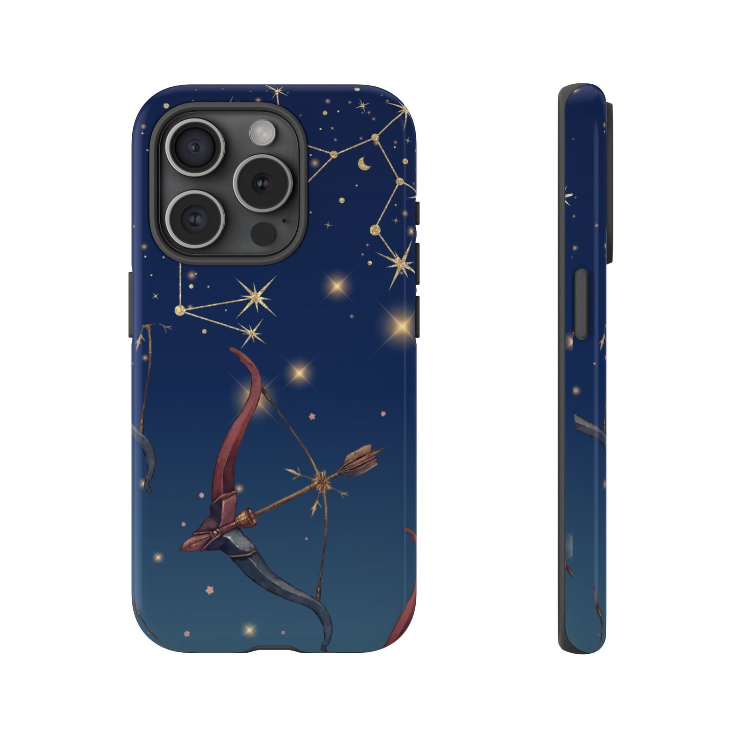 Sagittarius Zodiac Phone Case, Astrology Gift for Her, Celestial Star Sign Cover, Birthday Gift, Compatible with iPhone, Galaxy, Pixel