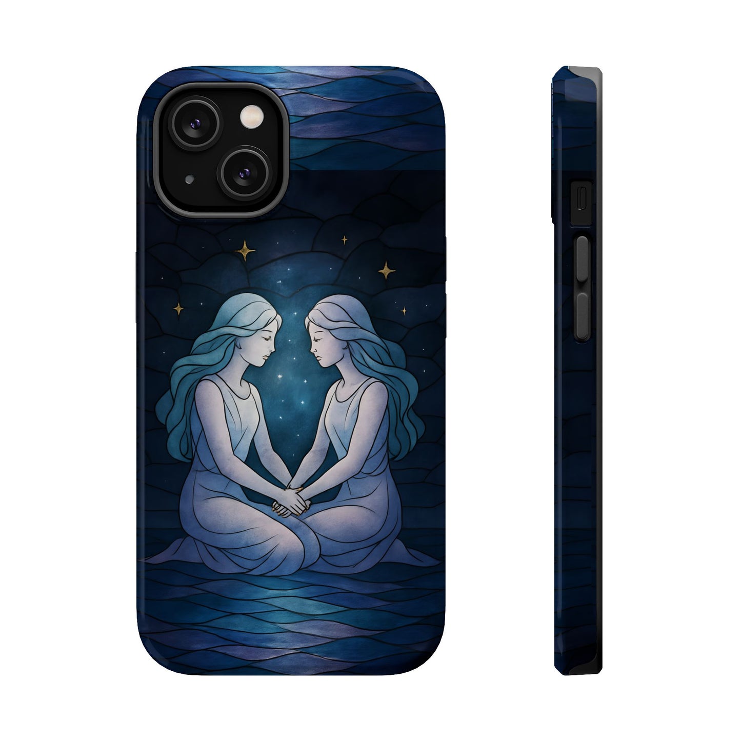 Gemini Zodiac Magnetic Phone Case, Astrology Gift for Her, Celestial Star Sign, Birthday Gift, Compatible with iPhone 17, 16, 15, 14, 13