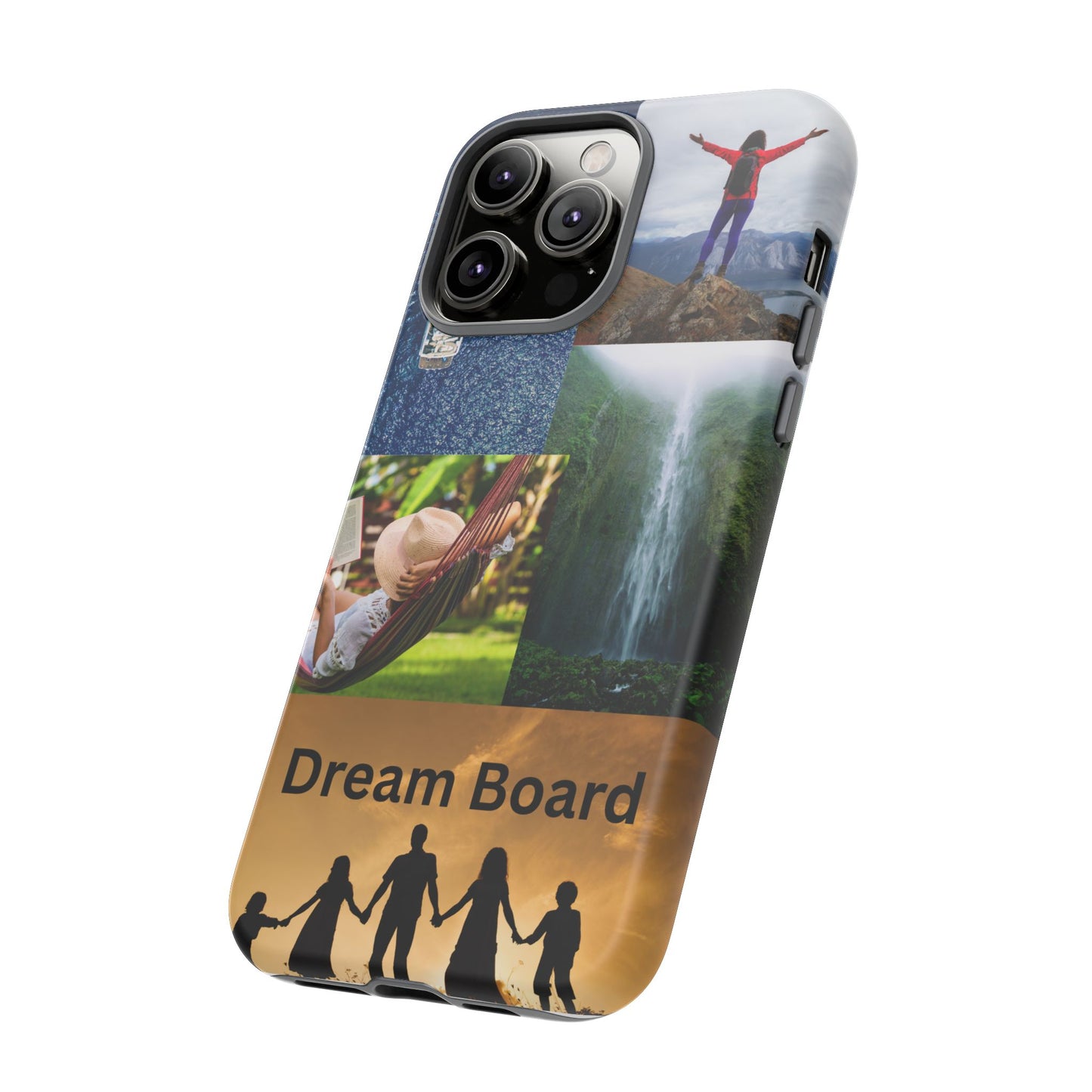 Dream Board Phone Case | Tough Cases for Adventure Seekers, Inspirational Phone Accessories, Custom Phone Covers, Unique Gift Ideas, [...]