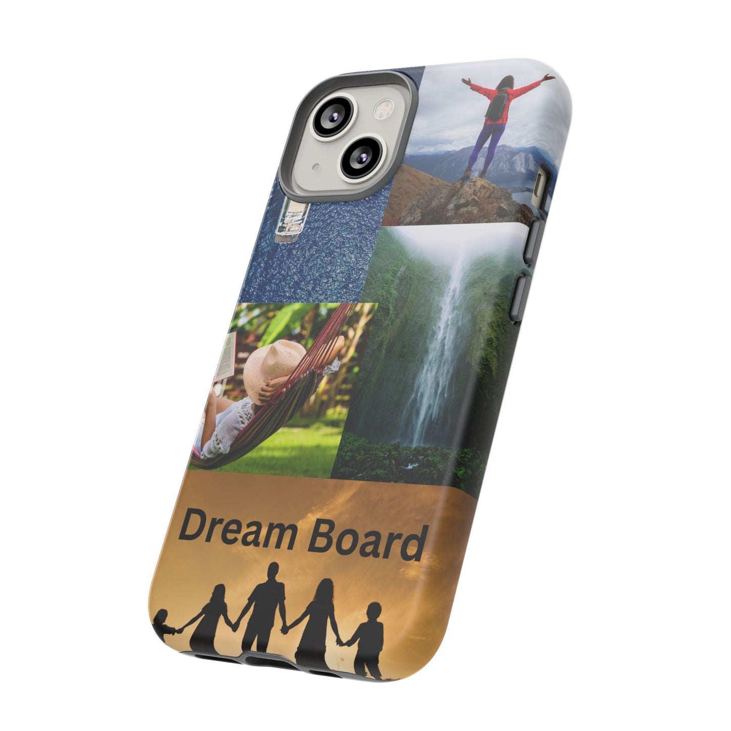 Dream Board Phone Case | Tough Cases for Adventure Seekers, Inspirational Phone Accessories, Custom Phone Covers, Unique Gift Ideas, [...]