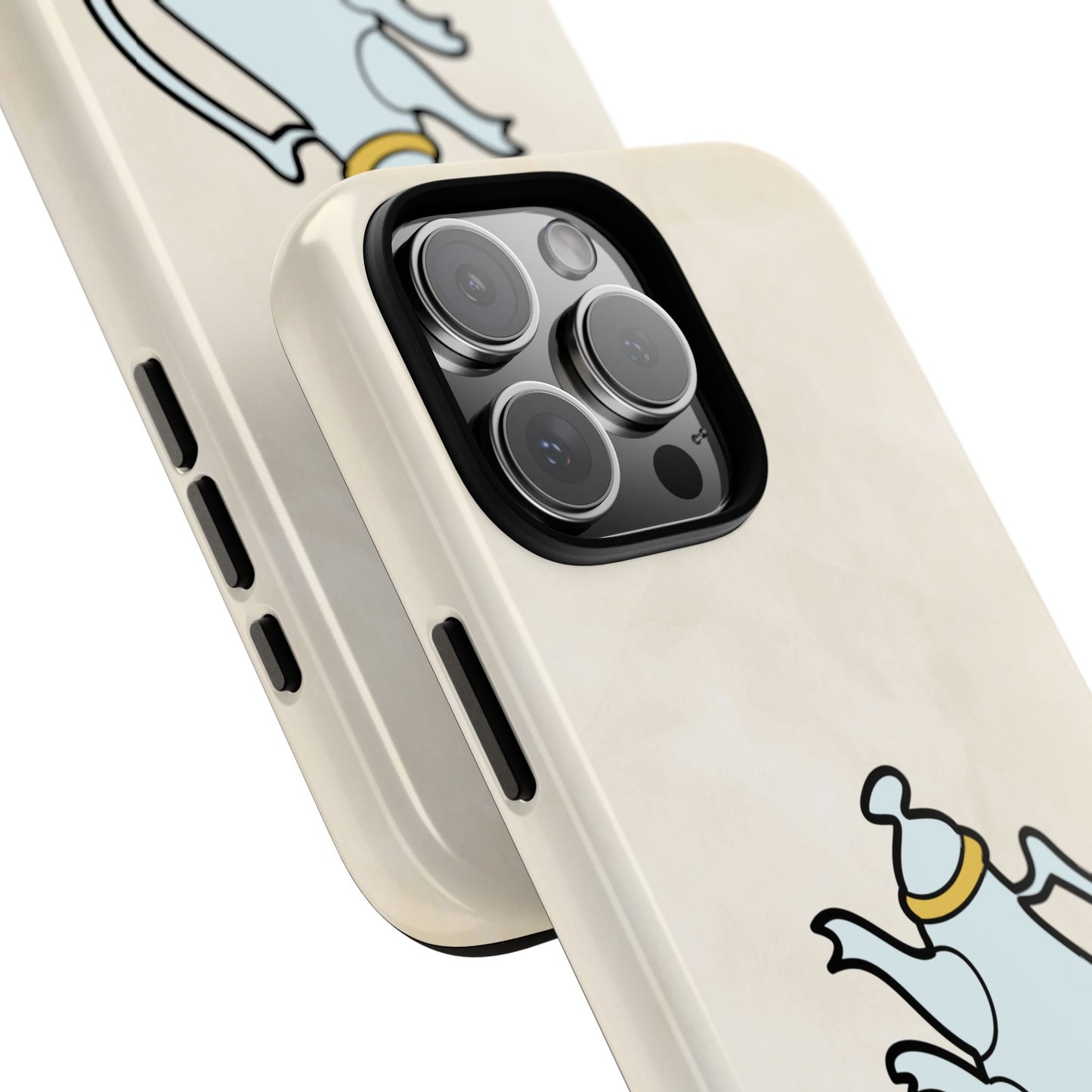 Tough protective case designed with a Wonderland-inspired signpost illustration reading “This Way” and “That Way.” Perfect for literary fans seeking a nostalgic yet functional phone accessory.
