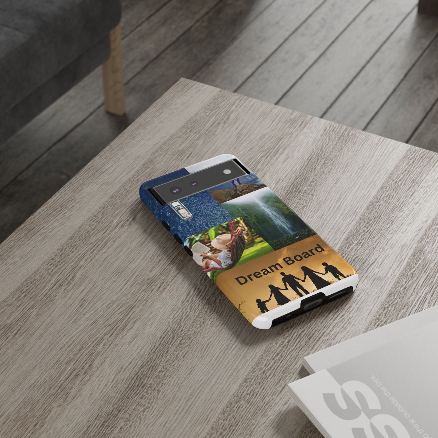 Dream Board Phone Case | Tough Cases for Adventure Seekers, Inspirational Phone Accessories, Custom Phone Covers, Unique Gift Ideas, [...]