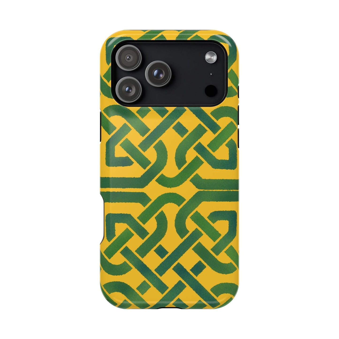 Celtic Knot Magnetic Phone Case, Irish Heritage Pattern Phone Cover, Celtic Art Design, Irish Culture Gift Compatible with iPhone