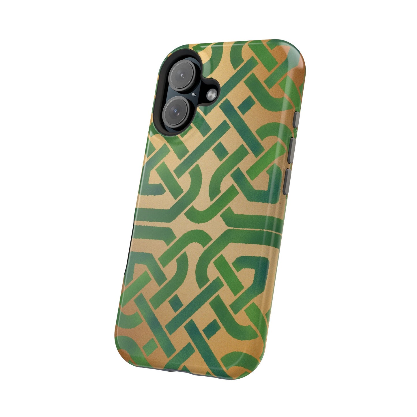 Celtic Knot Magnetic Phone Case, Irish Heritage Pattern Phone Cover, Celtic Art Design, Irish Culture Gift Compatible with iPhone