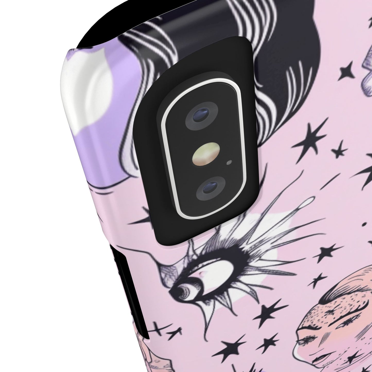 Celestial Slim Phone Cases - Stylish Cosmic Design, Personalized Phone Protectors, Astrology Gifts, Unique Phone Accessories, Moon & Stars