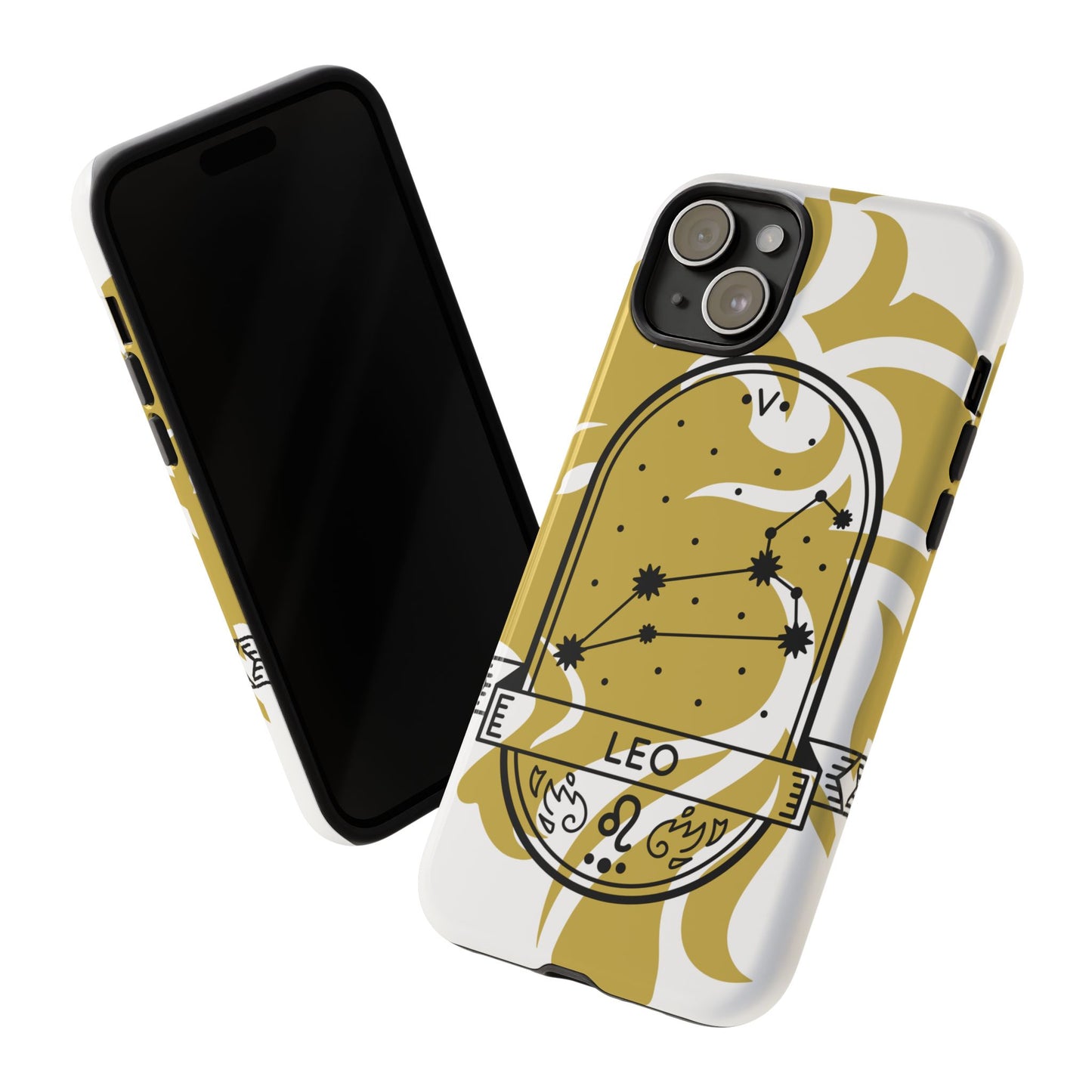 Leo Zodiac Phone Case, Astrology Gift for Her, Celestial Star Sign Cover, Birthday Gift, Compatible with iPhone, Galaxy, Google Phones
