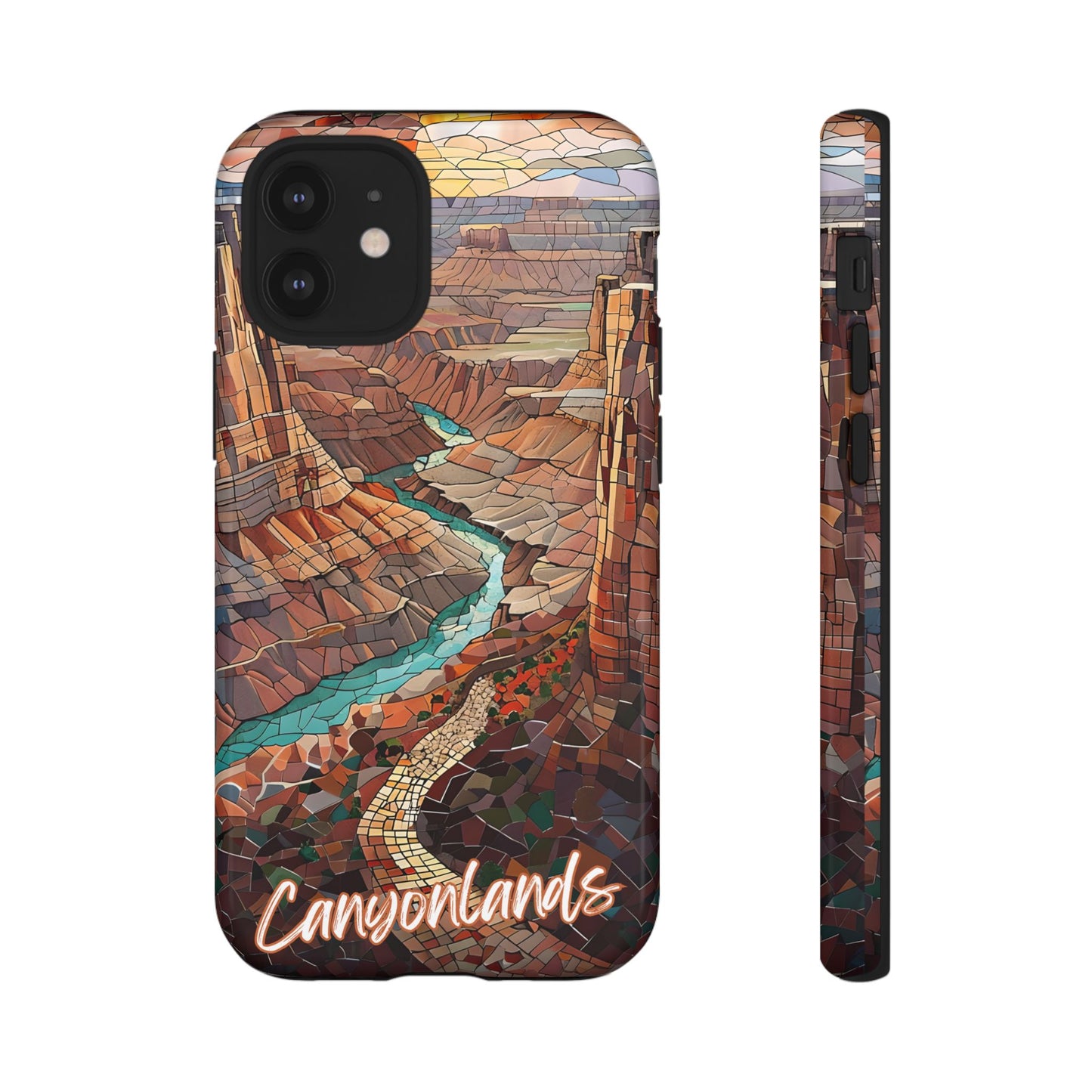 Canyonlands Mosaic Tough Phone Case - Red Rock Desert Vibes, National Park Aesthetic, Compatible with iPhone, Galaxy, and Google Phones