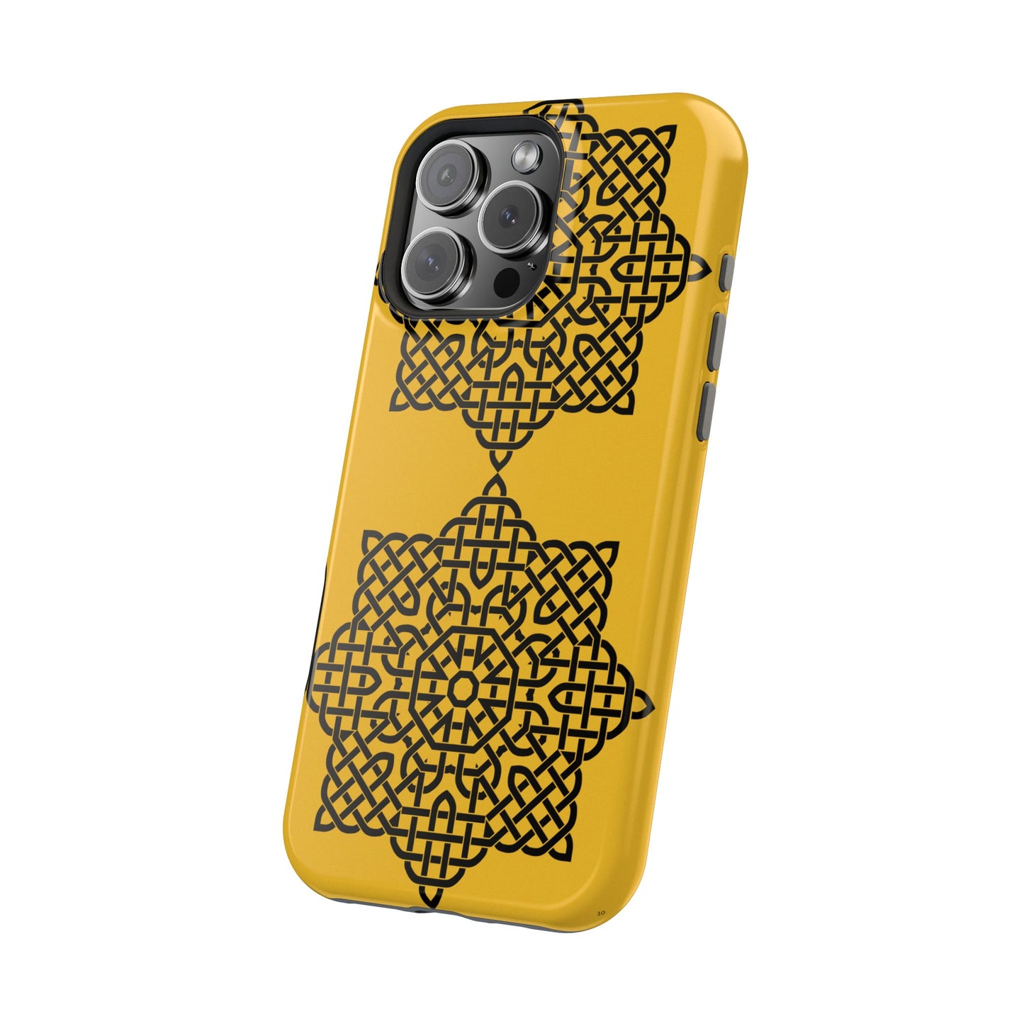 Celtic Knot Magnetic Phone Case, St. Patrick Design Phone Cover, Irish Heritage Design Compatible with iPhone 17, 16, 15, 14, 13, 12, 11