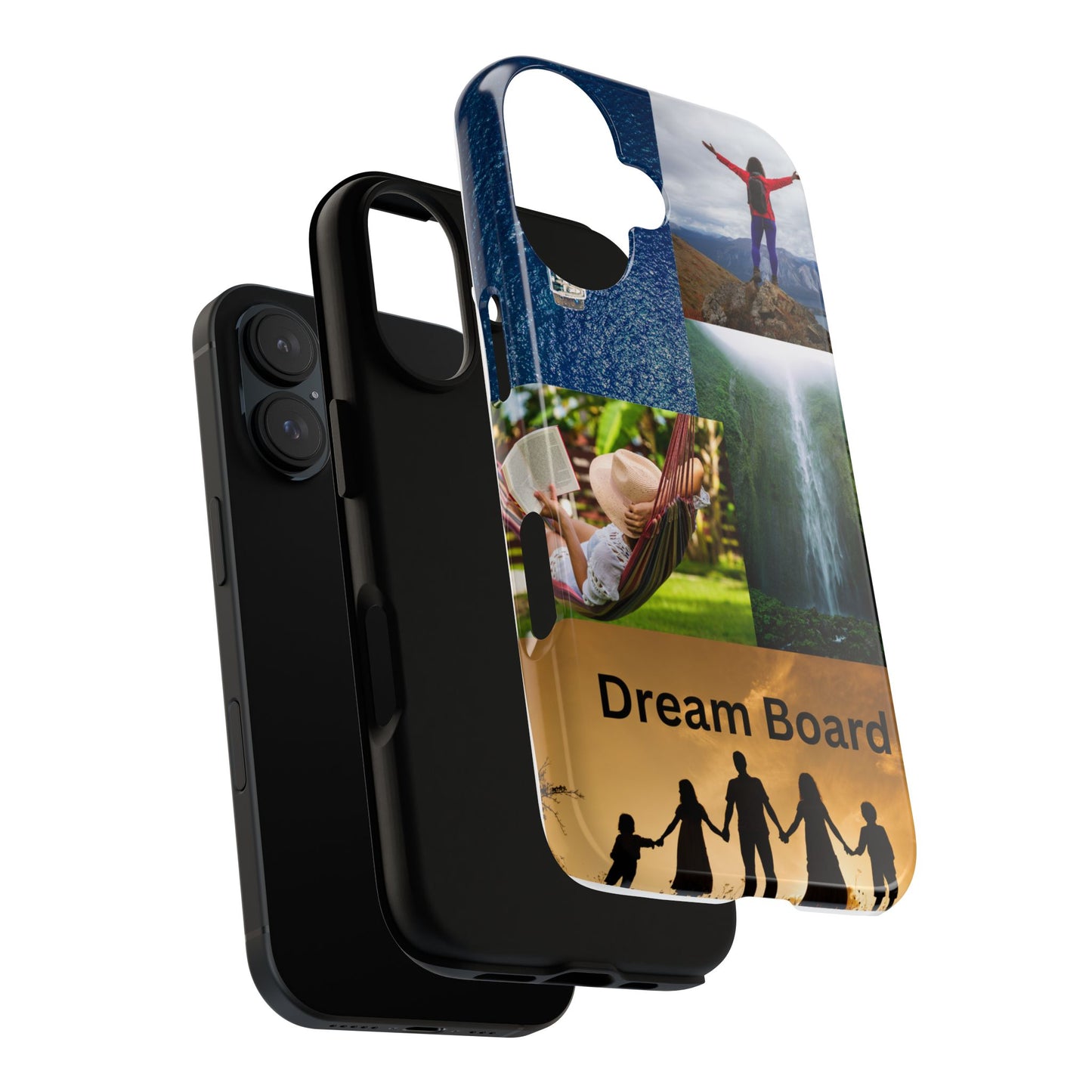 Dream Board Phone Case | Tough Cases for Adventure Seekers, Inspirational Phone Accessories, Custom Phone Covers, Unique Gift Ideas, [...]