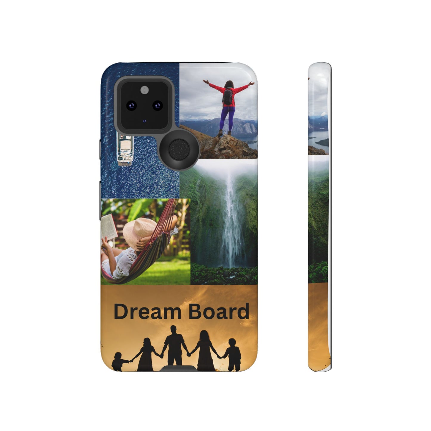 Dream Board Phone Case | Tough Cases for Adventure Seekers, Inspirational Phone Accessories, Custom Phone Covers, Unique Gift Ideas, [...]