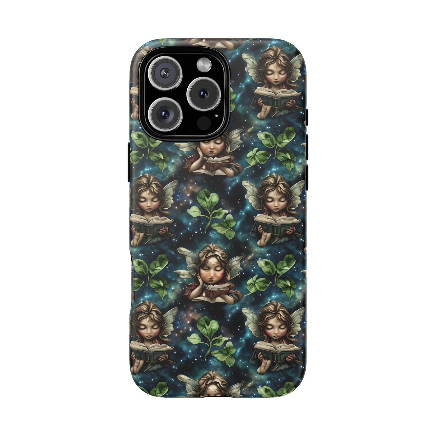 Fairycore Bookish Phone Case, Fairy Book Lover Cozy Witch Aesthetic Cover, Romance Book Lover Gift, Compatible with iPhone, Galaxy, Pixel