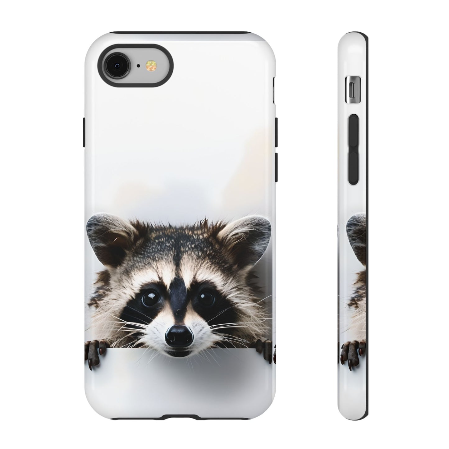 Raccoon Phone Case - Cute Animal Lover Gift, Wildlife Nature Tough Phone Case, Compatible with iPhone, Galaxy, Google Phones