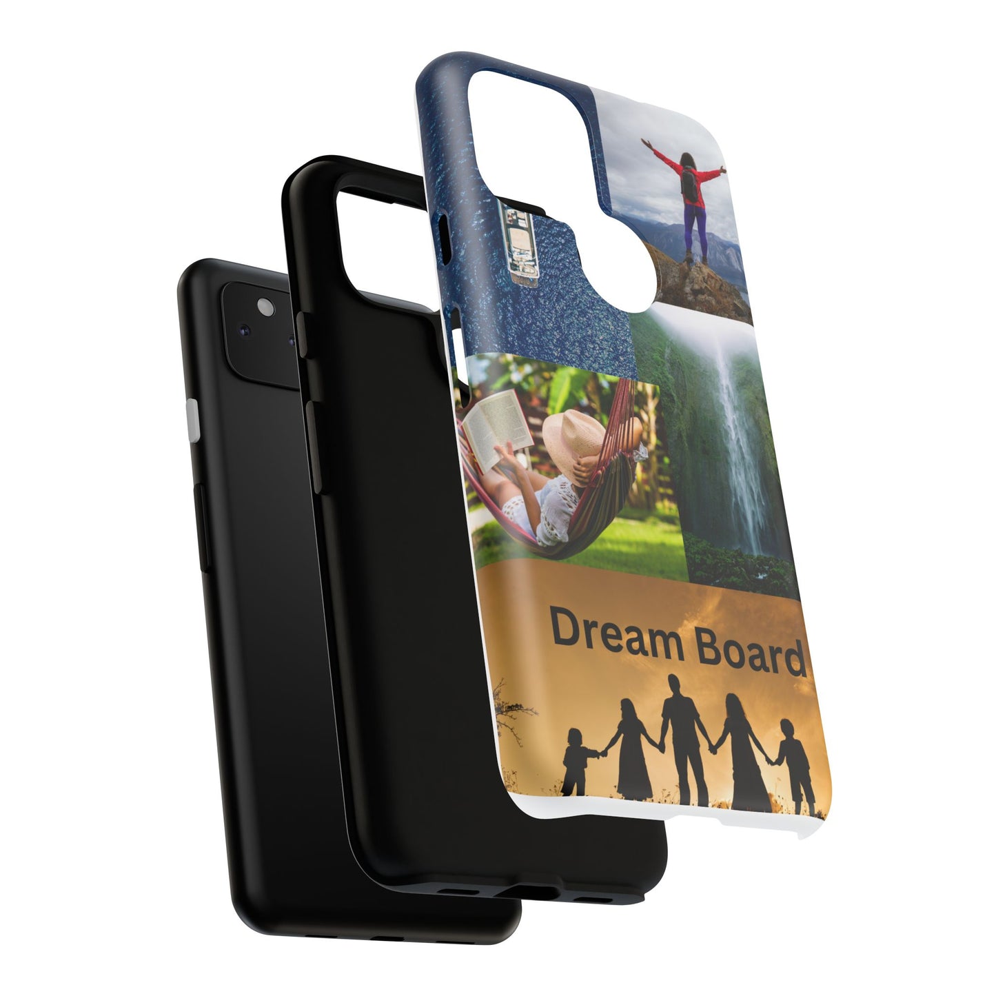 Dream Board Phone Case | Tough Cases for Adventure Seekers, Inspirational Phone Accessories, Custom Phone Covers, Unique Gift Ideas, [...]