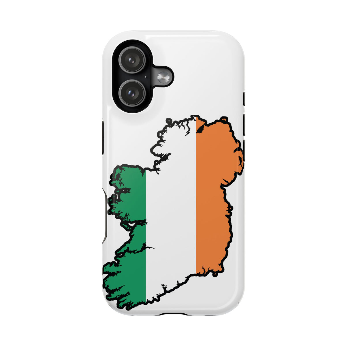 Ireland Map Magnetic Phone Case, Country Map Phone Cover Compatible with iPhone 17, 16, 15, 14, 13