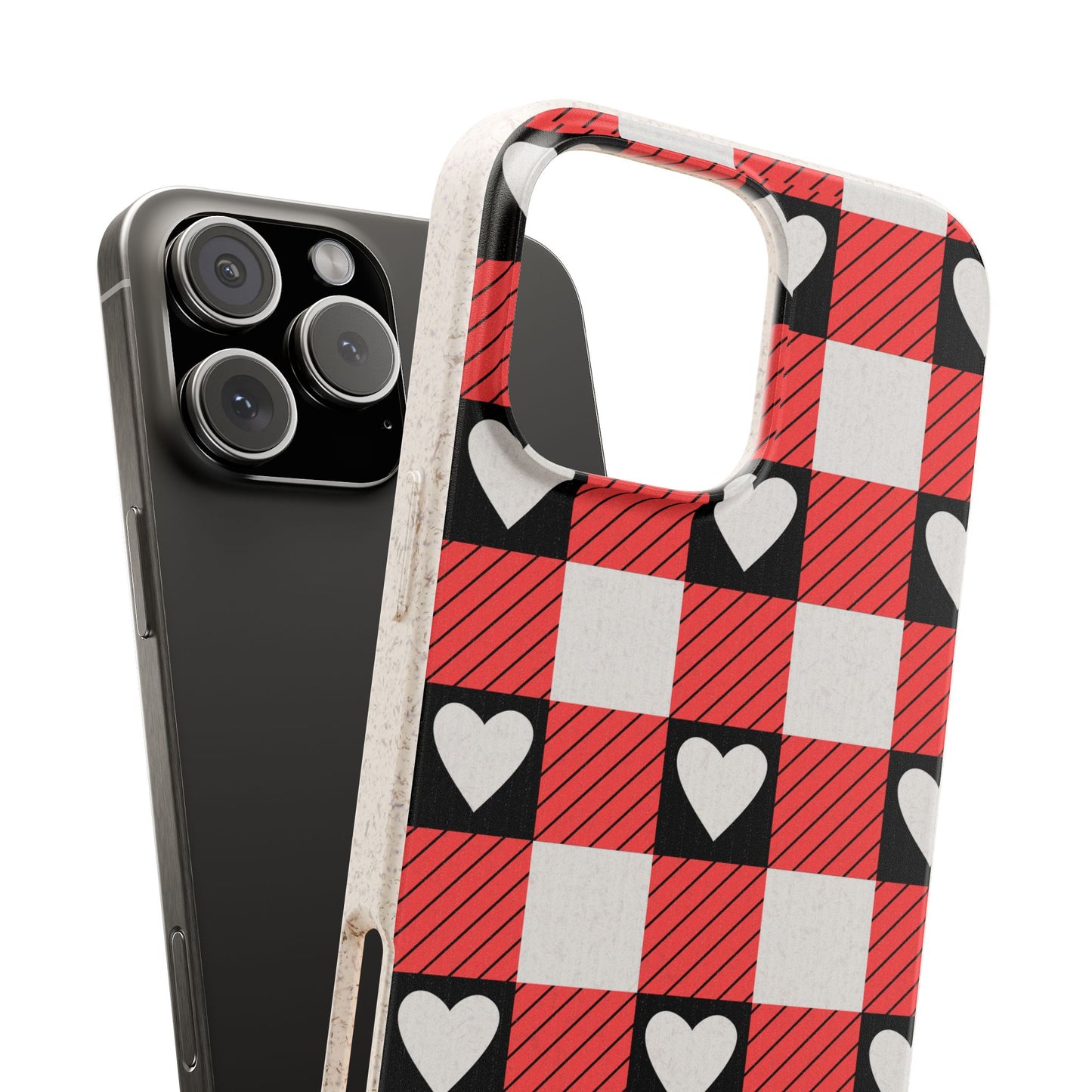 Alice in Wonderland Biodegradable Phone Case, Queen of Hearts Phone Cover, Compatible with Galaxy, iPhone 17, 16, 15, 14, 13