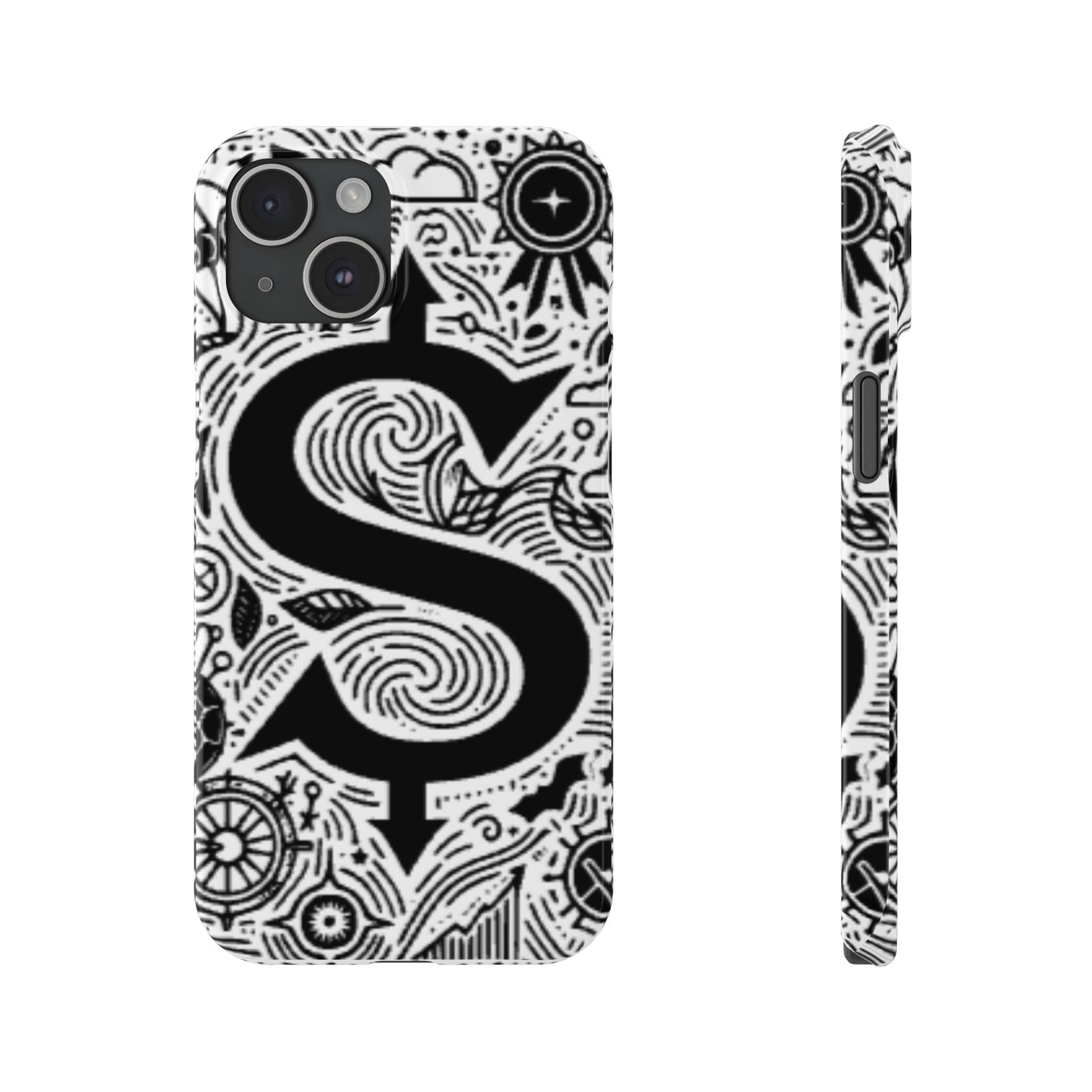 Sagittarius Zodiac Slim Phone Case, Astrology Gift for Her, Celestial Star Sign Cover, Compatible with iPhone 17, 16, 15, 14, 13