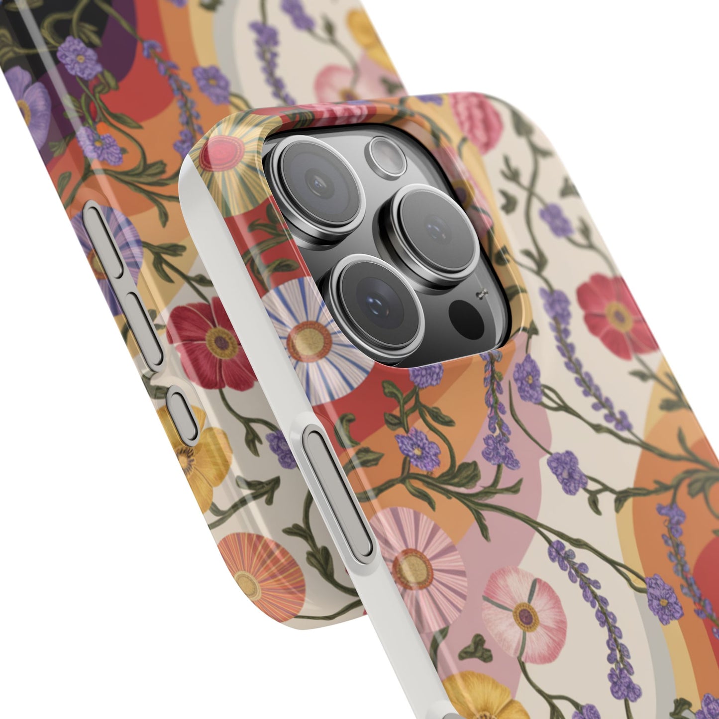 Floral Blossom Phone Case - Slim Case for Flower Lovers, Smartphone Cover, Gift for Her, Trendy Floral Design, Boho Chic Accessory