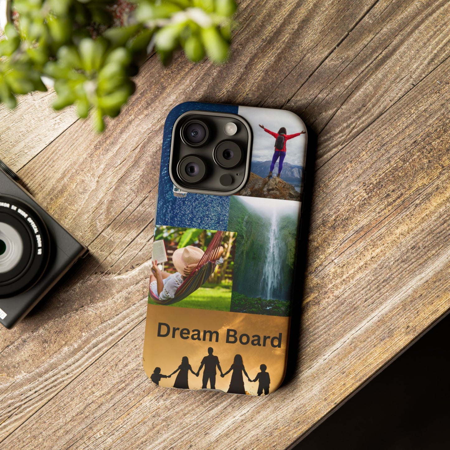 Dream Board Phone Case | Tough Cases for Adventure Seekers, Inspirational Phone Accessories, Custom Phone Covers, Unique Gift Ideas, [...]