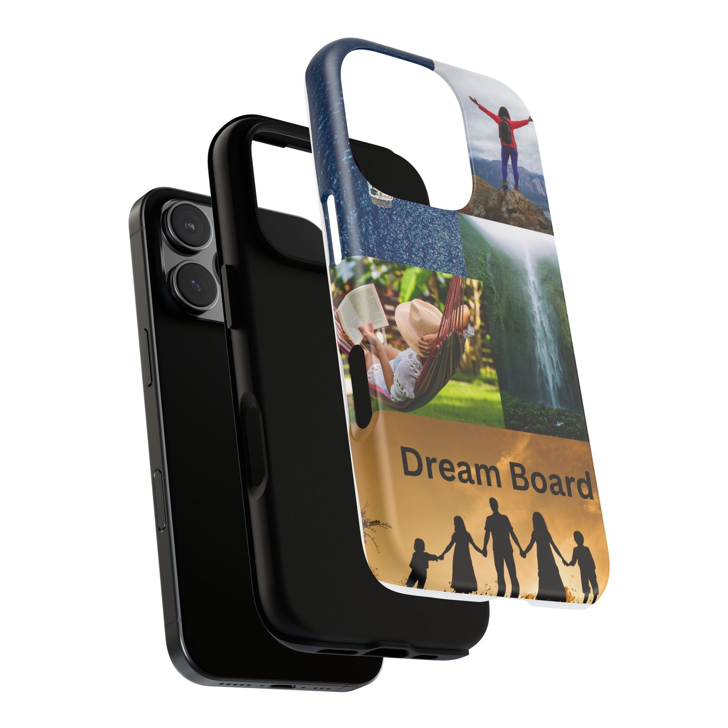 Dream Board Phone Case | Tough Cases for Adventure Seekers, Inspirational Phone Accessories, Custom Phone Covers, Unique Gift Ideas, [...]