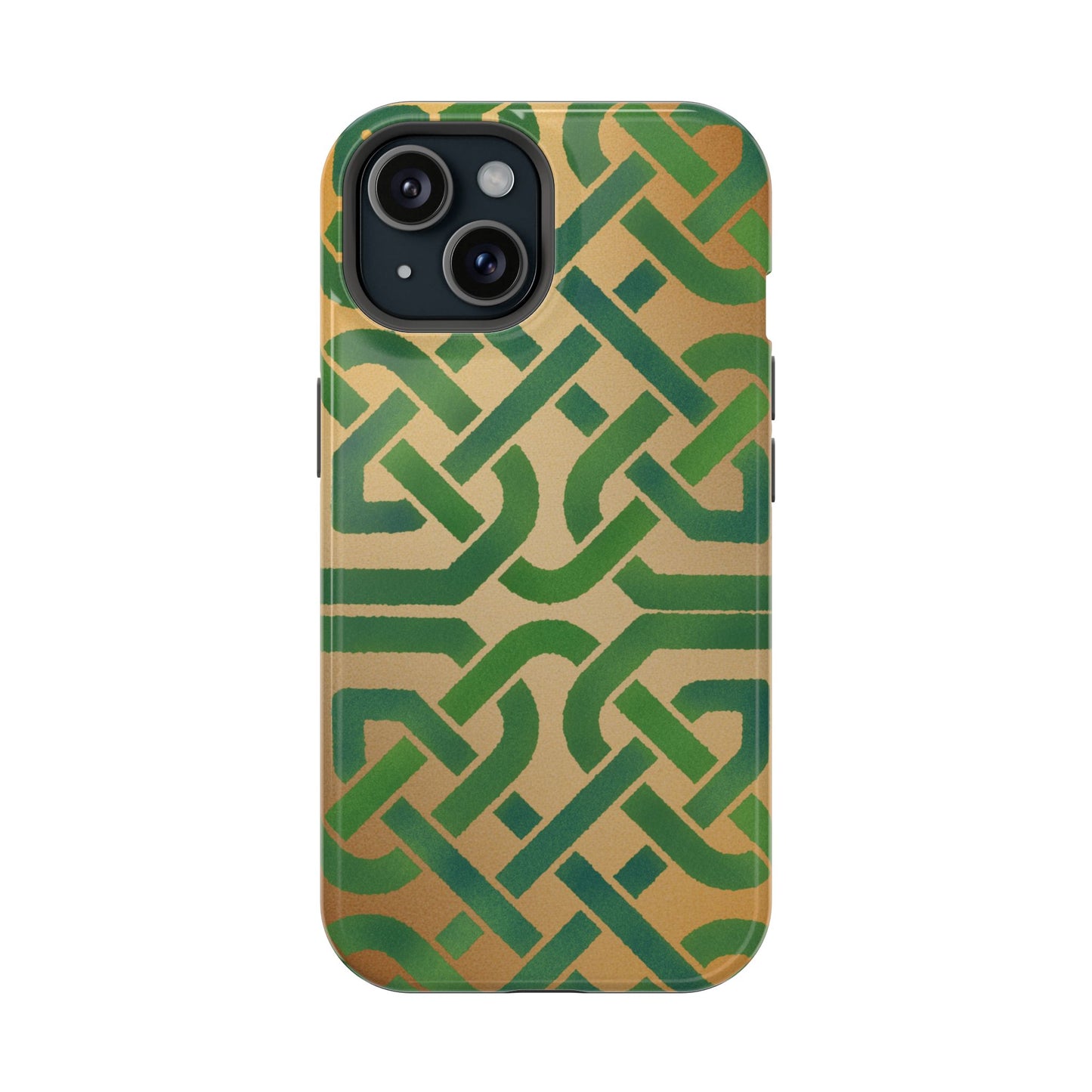 Celtic Knot Magnetic Phone Case, Irish Heritage Pattern Phone Cover, Celtic Art Design, Irish Culture Gift Compatible with iPhone
