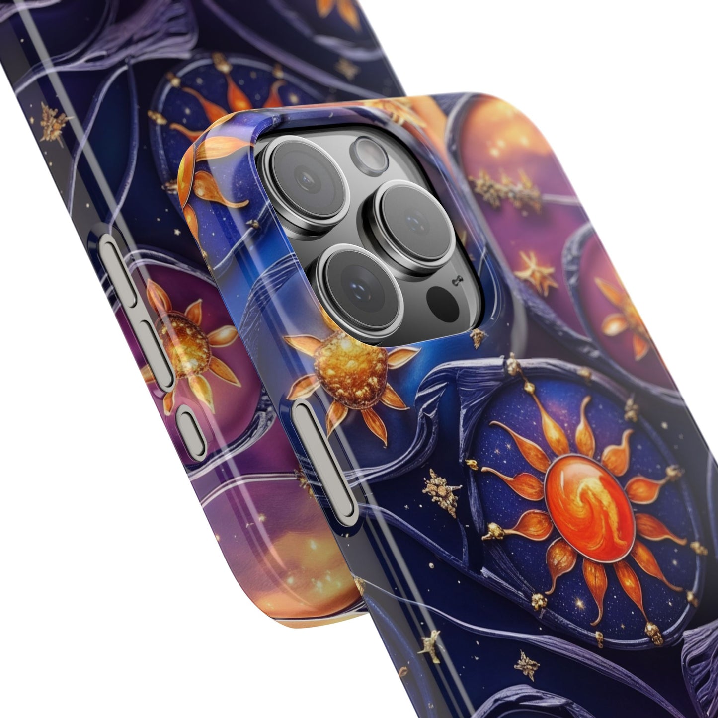 Celestial Slim Phone Cases, Starry Sky Phone Cover, Zodiac Design, Astrology Gift, Cosmic Phone Accessories