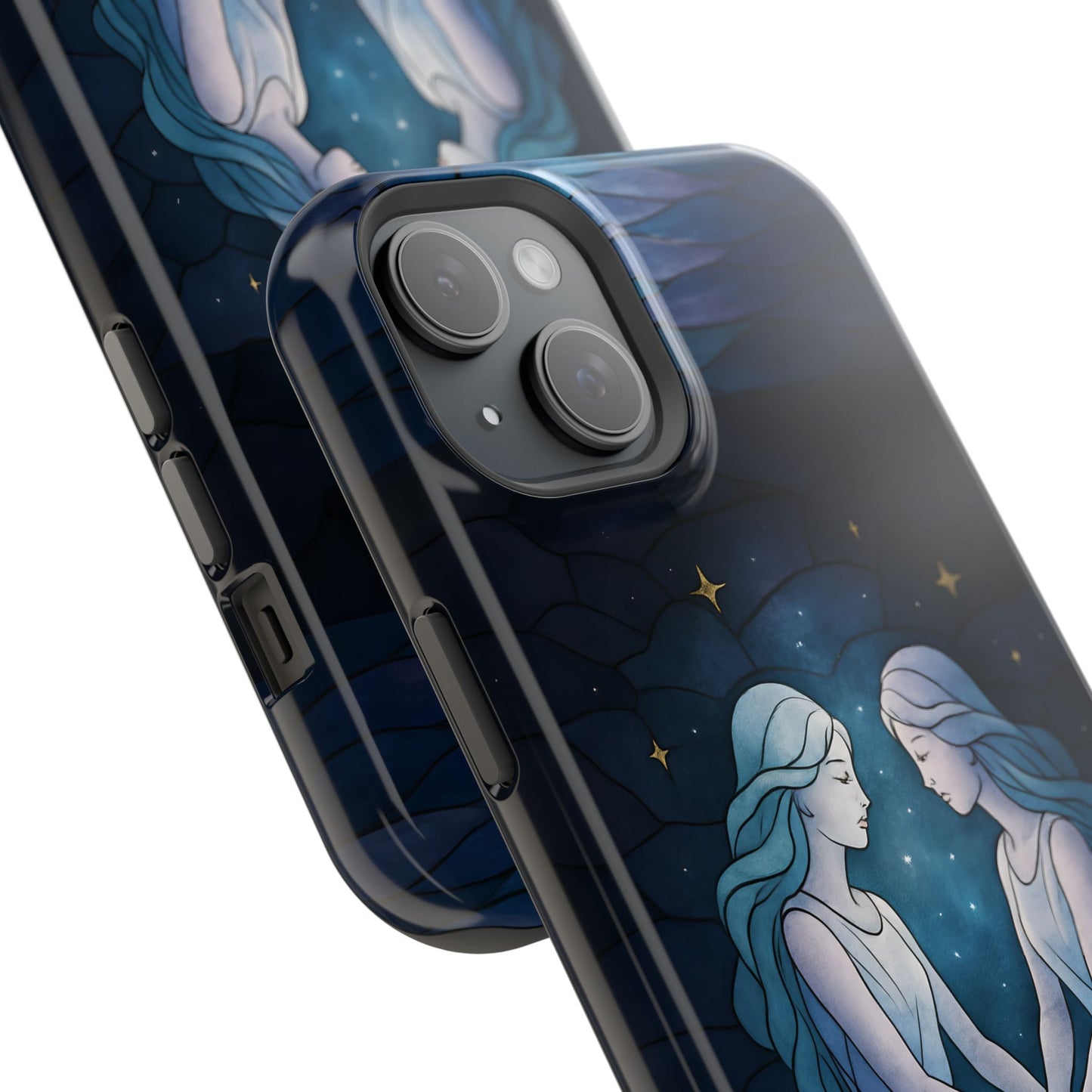 Gemini Zodiac Magnetic Phone Case, Astrology Gift for Her, Celestial Star Sign, Birthday Gift, Compatible with iPhone 17, 16, 15, 14, 13