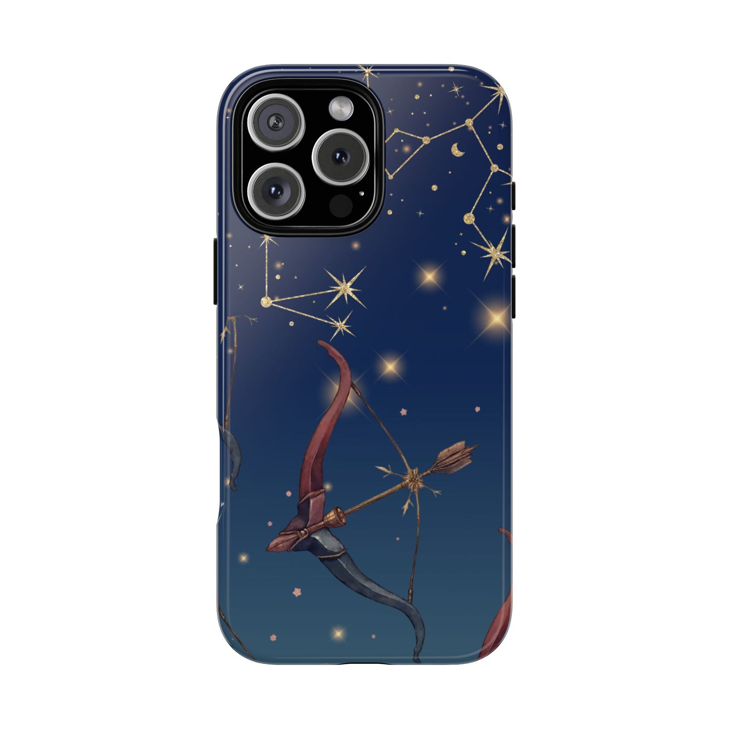 Sagittarius Zodiac Phone Case, Astrology Gift for Her, Celestial Star Sign Cover, Birthday Gift, Compatible with iPhone, Galaxy, Pixel