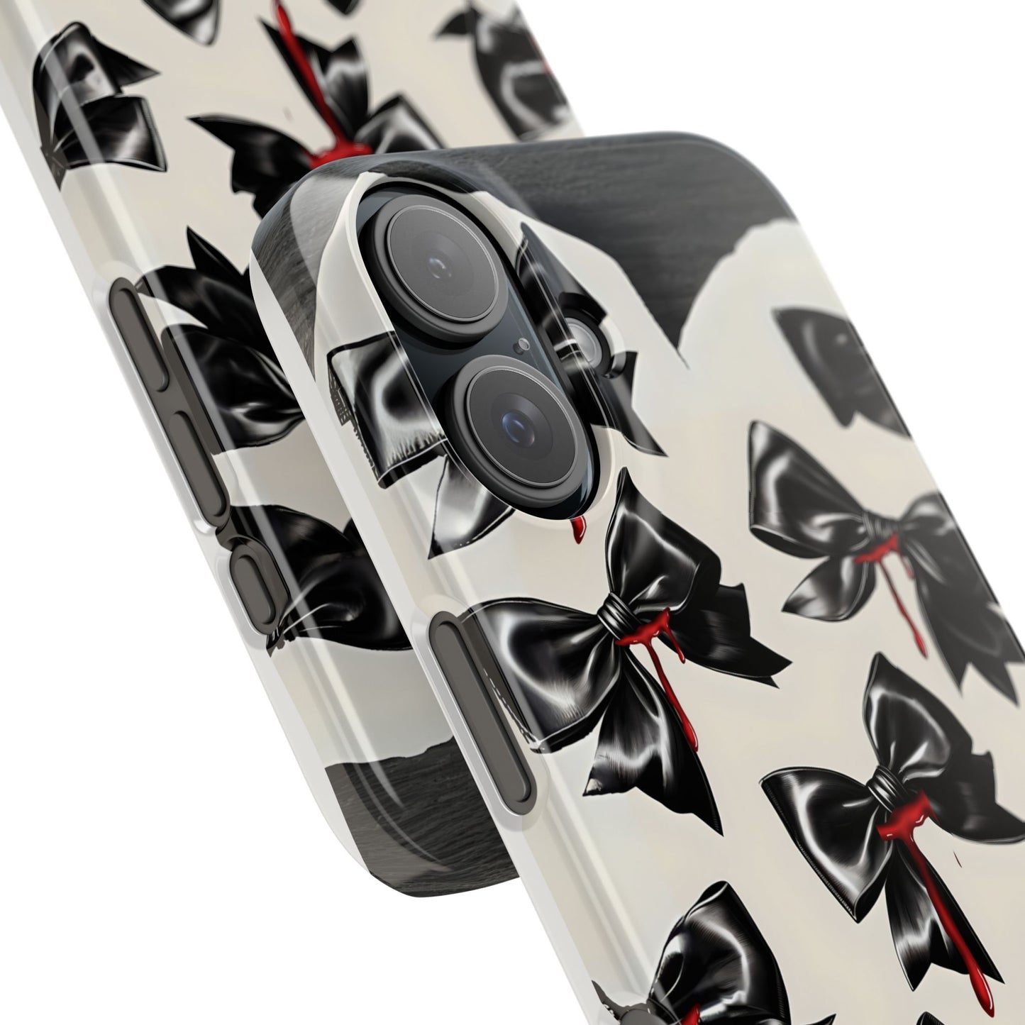 Spooky Halloween Slim Phone Case, Goth Coquette Aesthetic, Cute Horror Style, Perfect for Birthdays and Special Occasions