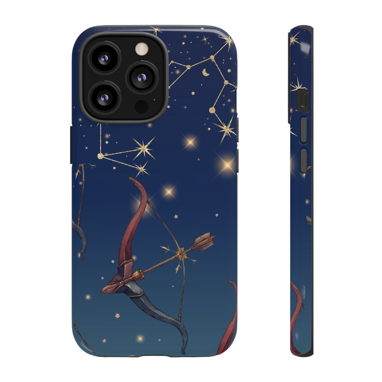 Sagittarius Zodiac Phone Case, Astrology Gift for Her, Celestial Star Sign Cover, Birthday Gift, Compatible with iPhone, Galaxy, Pixel