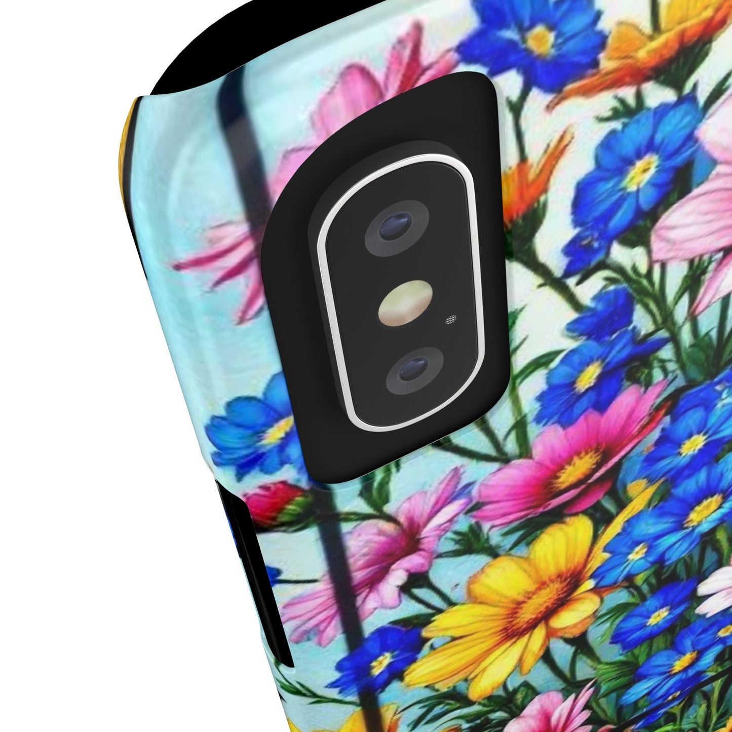 Vibrant Floral Slim Phone Cases | Cute Phone Cover Gifts for Nature Lovers, Spring Decor, Birthday or Holiday Gifts, Flower Design