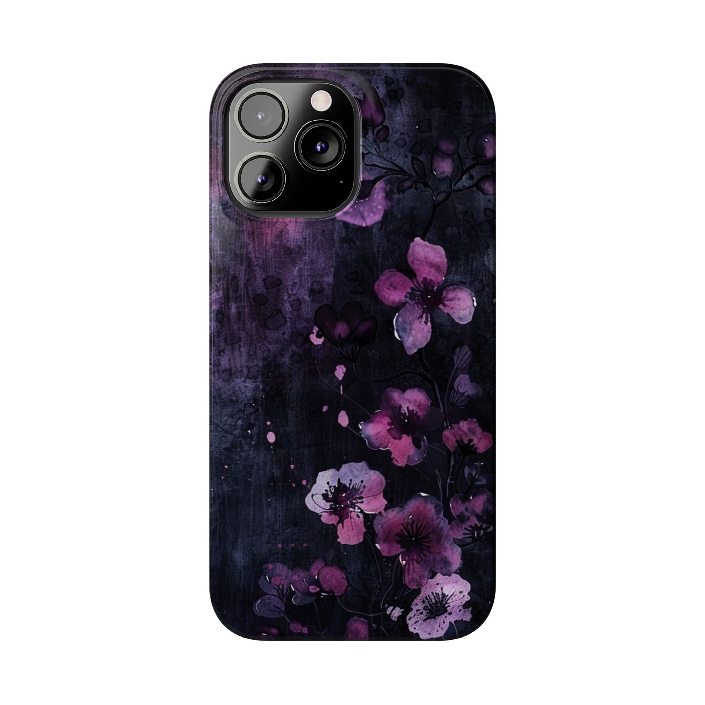 Elegant Floral Slim Phone Case - Perfect Gift for Her, Stylish iPhone Cover, Birthday Surprise, Spring Accessory, Cute Phone Protector