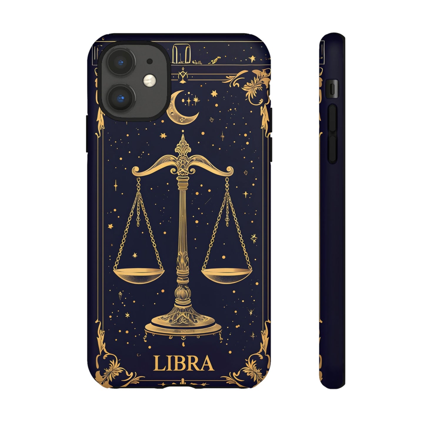 Libra Zodiac Phone Case - Astrology Gift for Her, Celestial Star Sign Cover, Birthday Gift, Compatible with iPhone, Galaxy, Google Phones