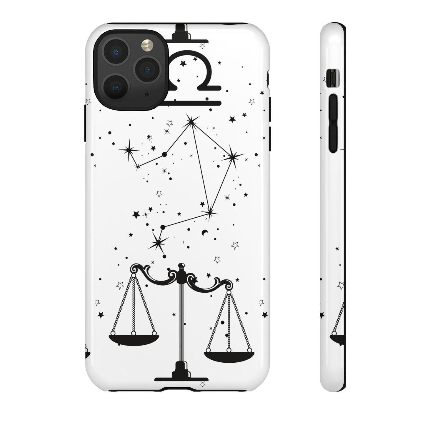 Libra Zodiac Phone Case - Astrology Gift for Her, Celestial Star Sign Cover, Birthday Gift, Compatible with iPhone, Galaxy, Google Phones