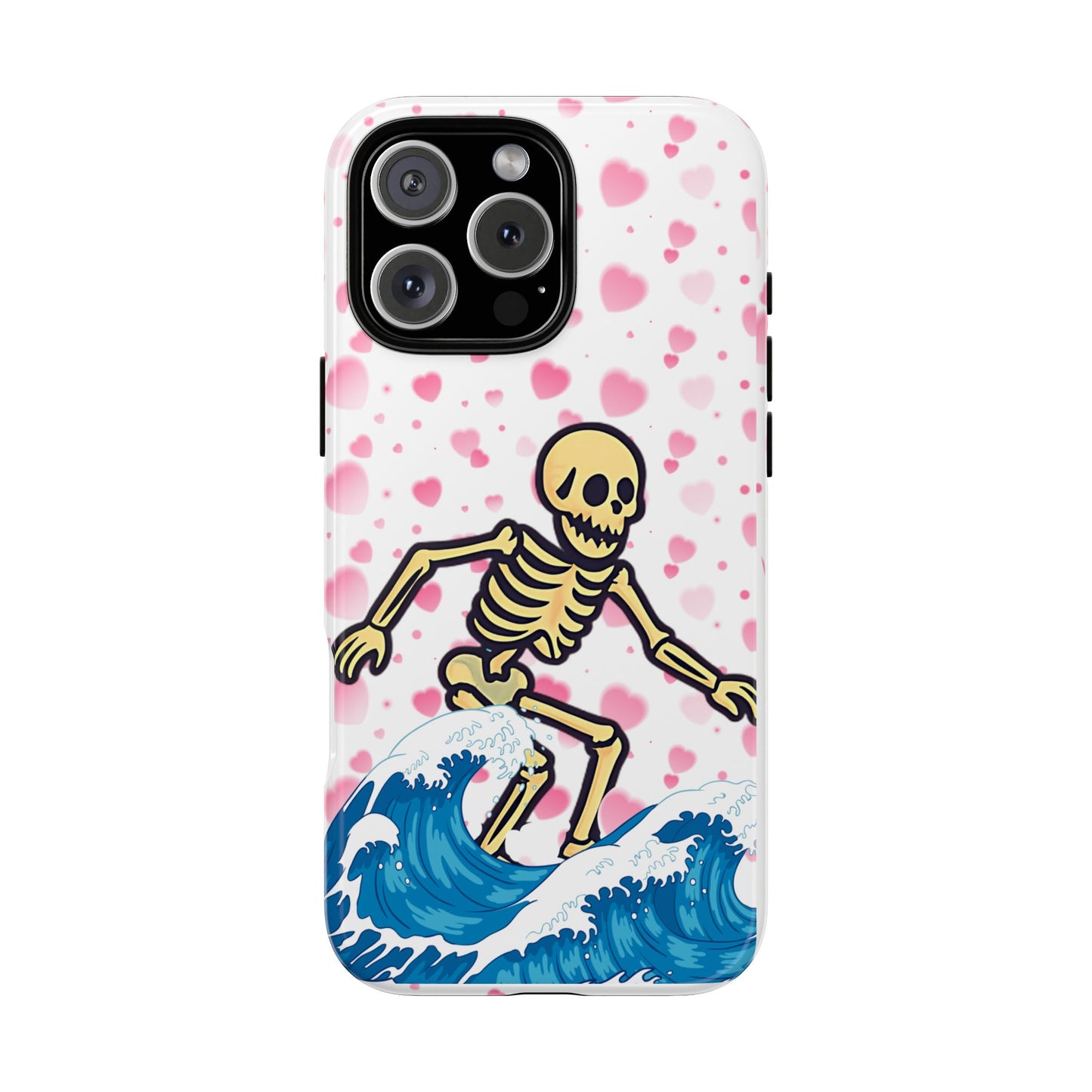 Summerween Phone Case, Coquette Ghost Phone Case, Funny Spooky Cute Case, Pink Halloween Aesthetic, Beachy Spooky Vibe Gift