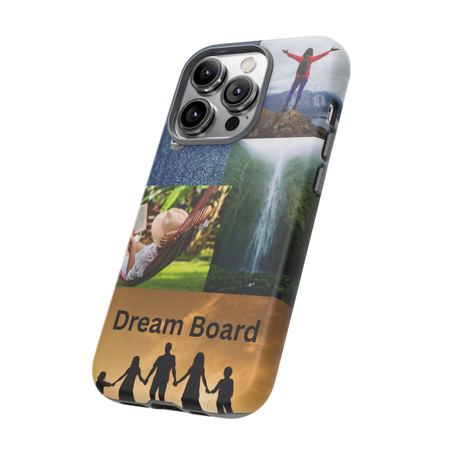 Dream Board Phone Case | Tough Cases for Adventure Seekers, Inspirational Phone Accessories, Custom Phone Covers, Unique Gift Ideas, [...]