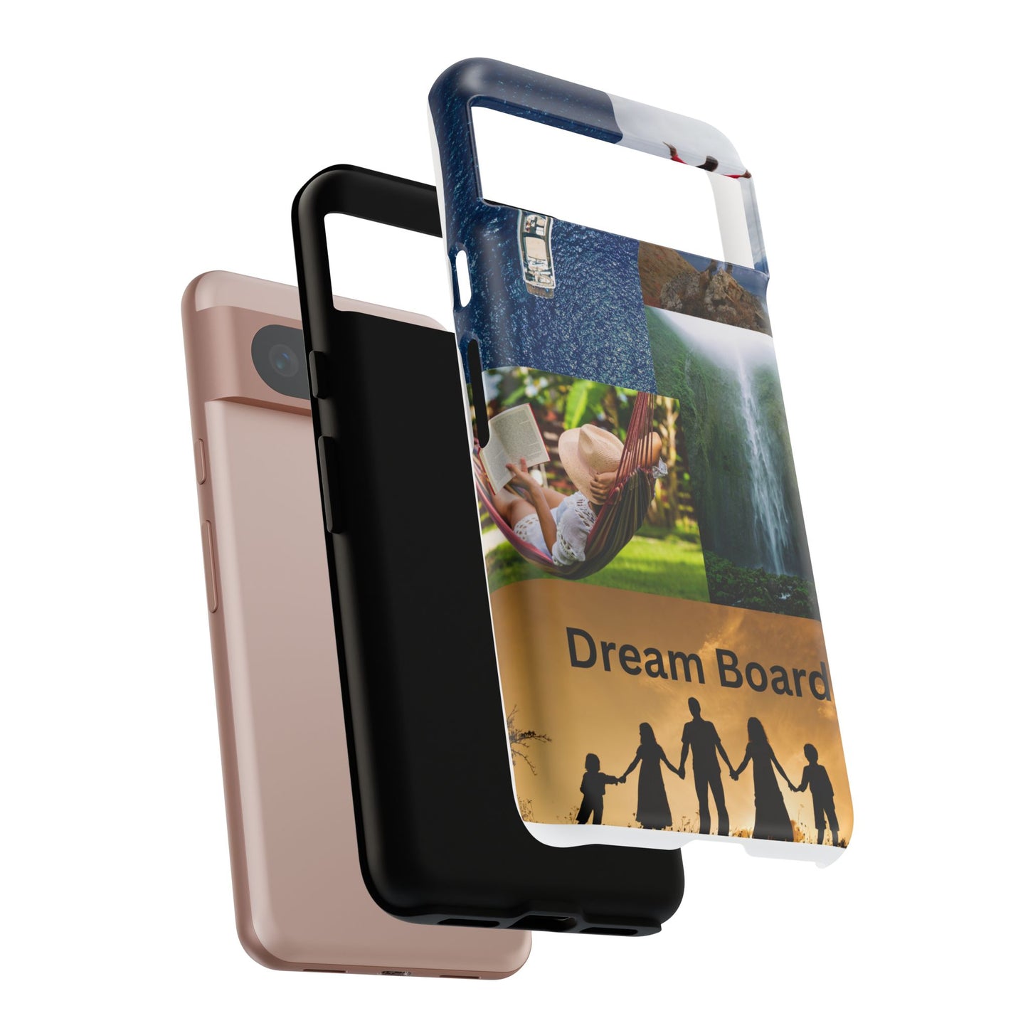 Dream Board Phone Case | Tough Cases for Adventure Seekers, Inspirational Phone Accessories, Custom Phone Covers, Unique Gift Ideas, [...]