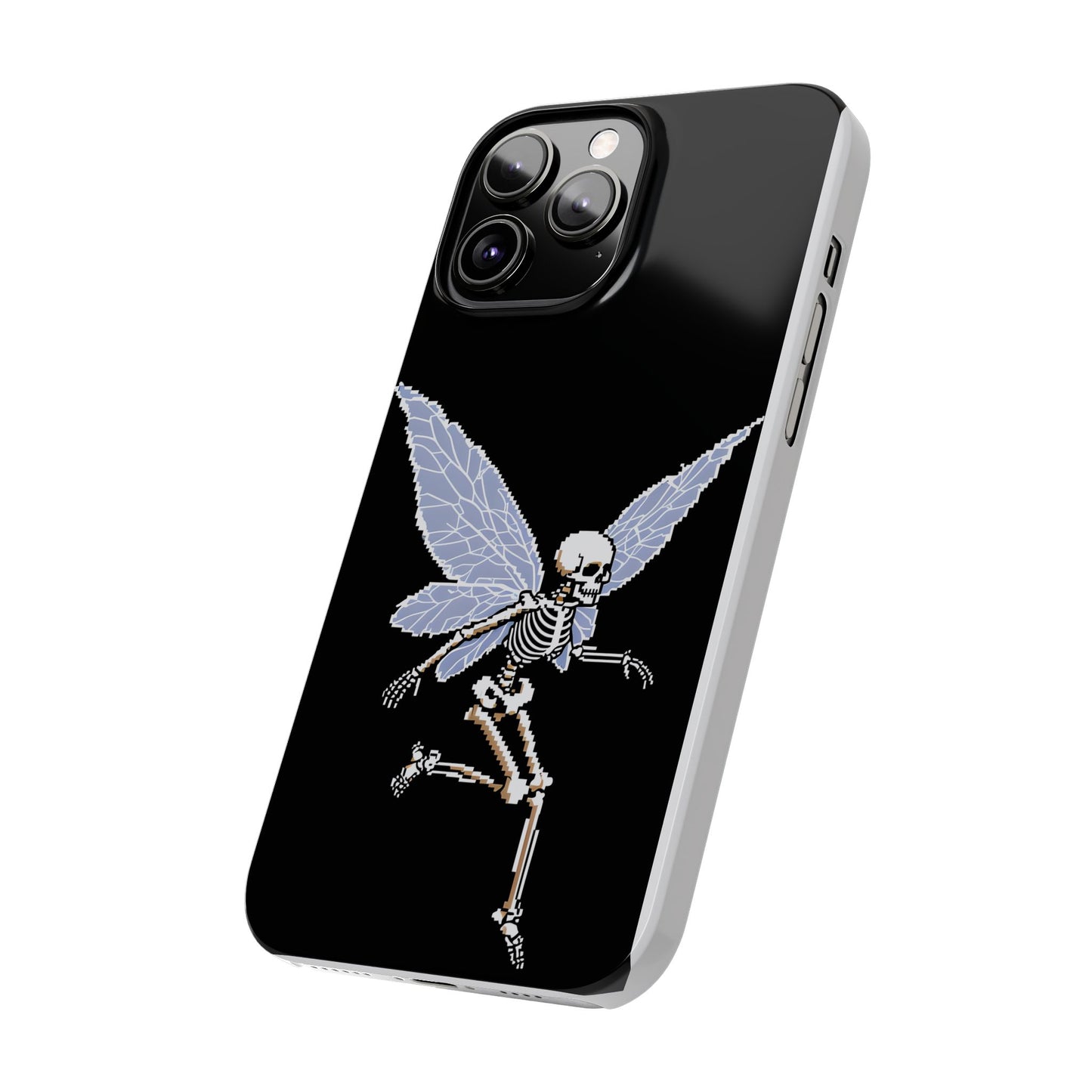 Halloween Slim Phone Case - Creepy Cute Aesthetic, Goth Coquette Spooky Style, Compatible with iPhone, Galaxy, and Google Phones