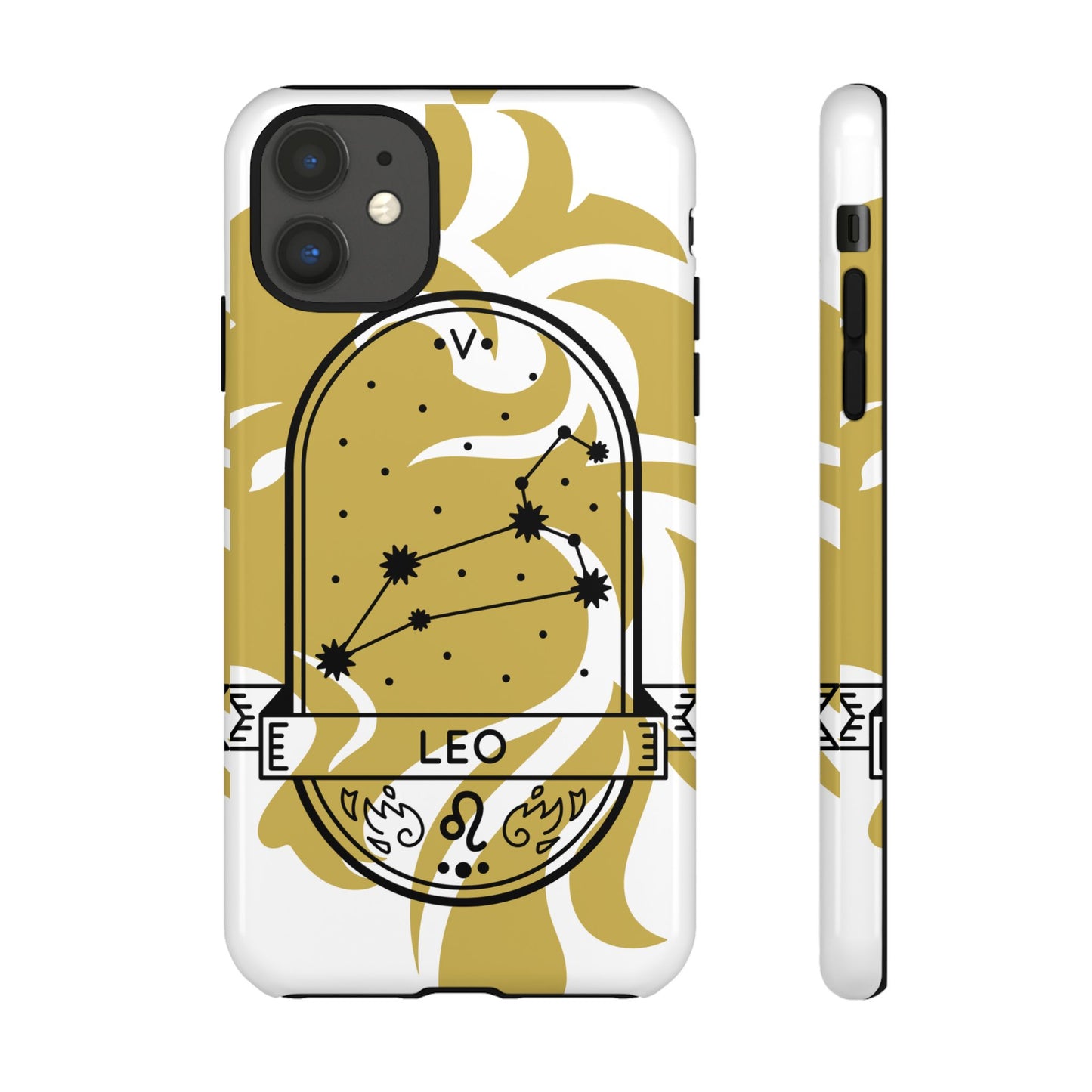 Leo Zodiac Phone Case, Astrology Gift for Her, Celestial Star Sign Cover, Birthday Gift, Compatible with iPhone, Galaxy, Google Phones