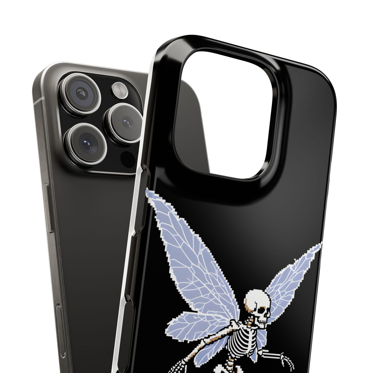 Halloween Slim Phone Case - Creepy Cute Aesthetic, Goth Coquette Spooky Style, Compatible with iPhone, Galaxy, and Google Phones